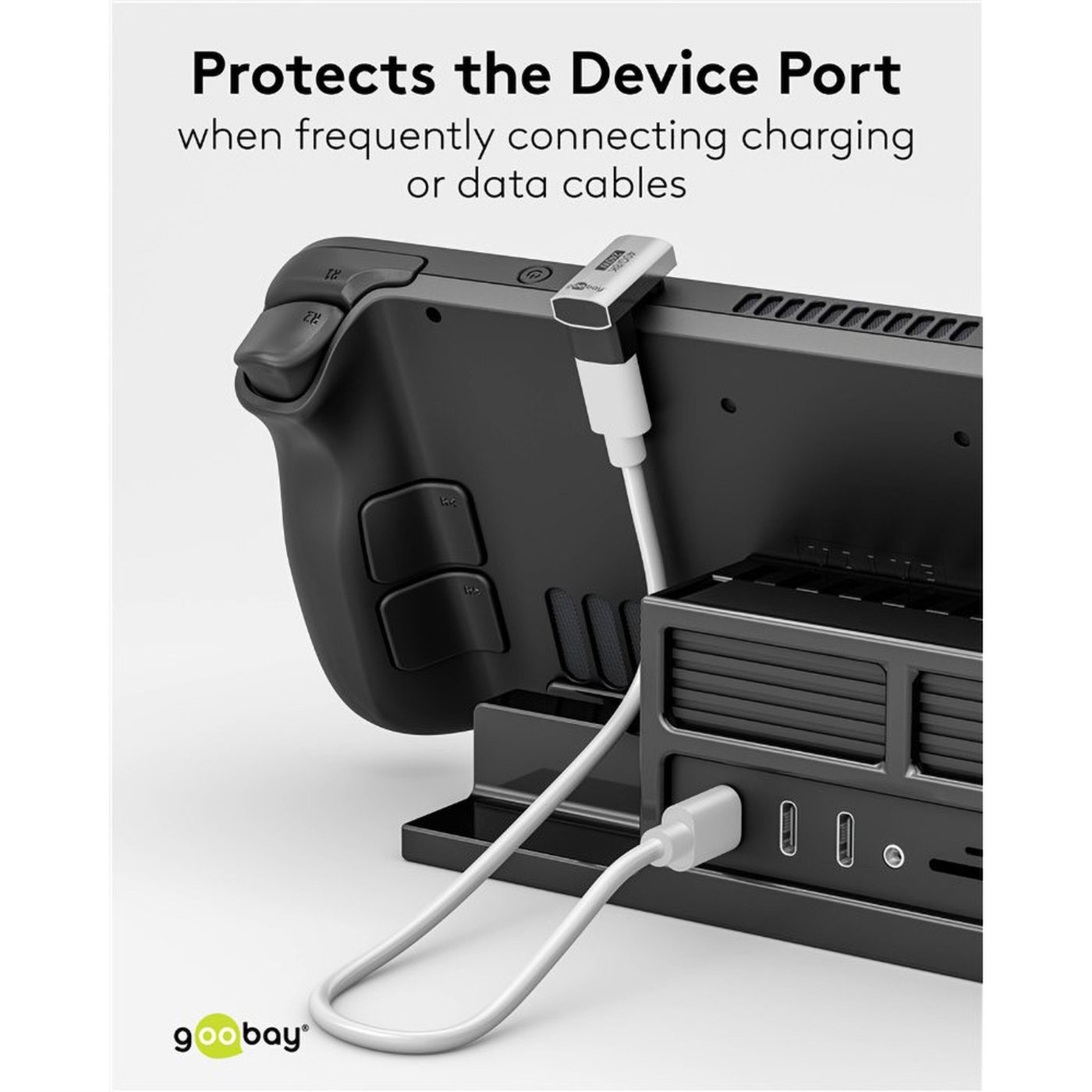 USB-C-adapter 180° U-formad med USB4-stöd
