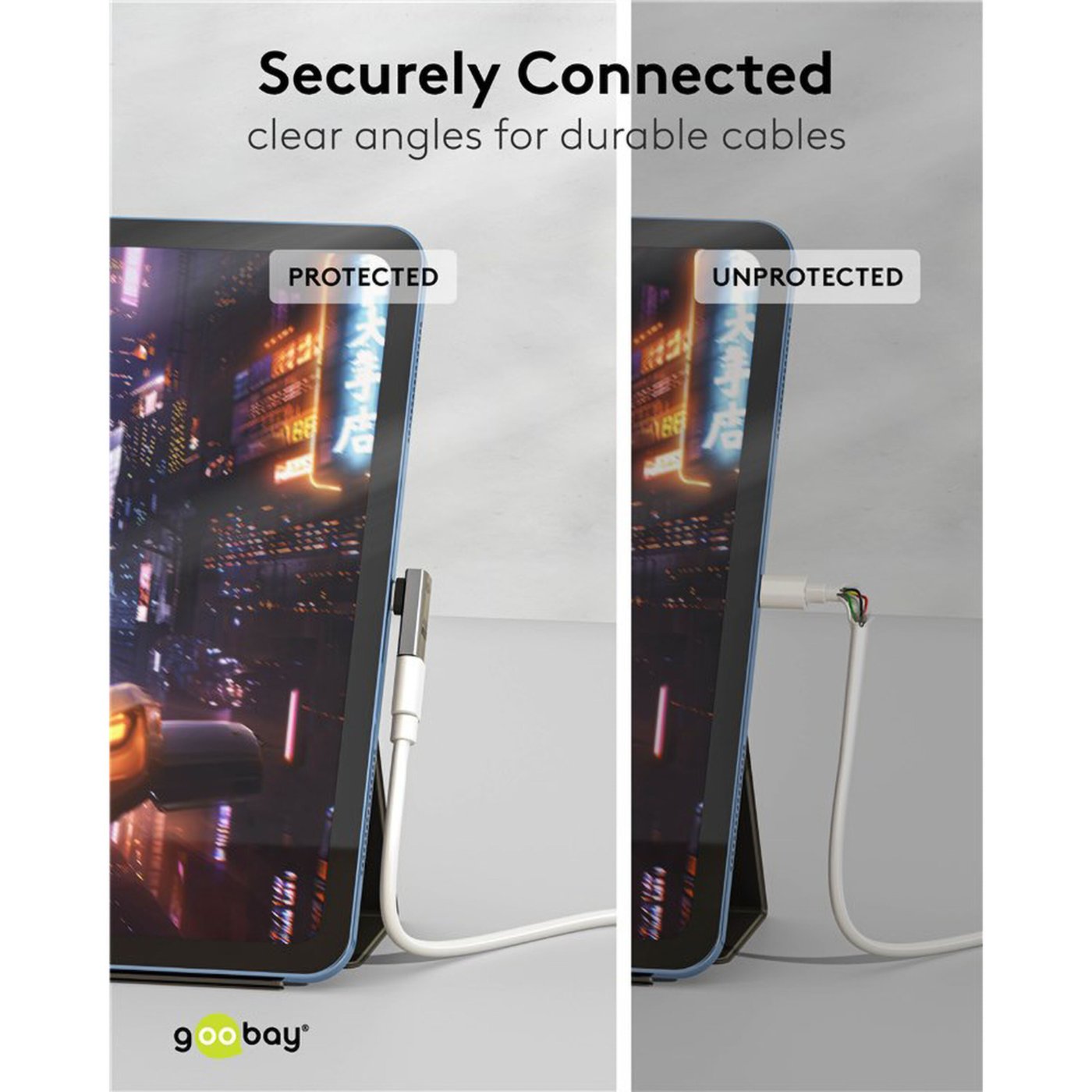 USB-C-vinkeladapter 90° med USB4-stöd