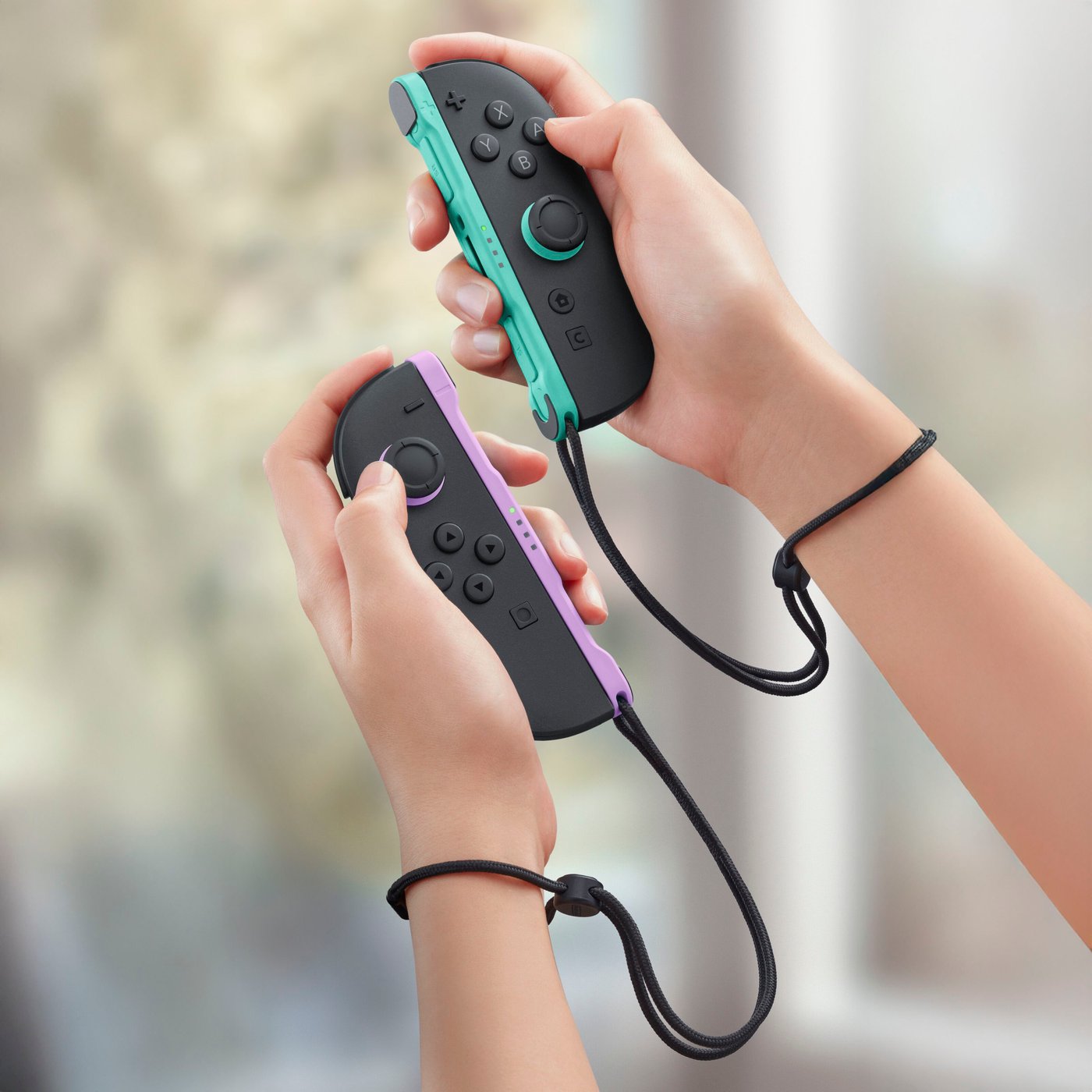 Nintendo Joy Con 2 Pair Lila/Grön