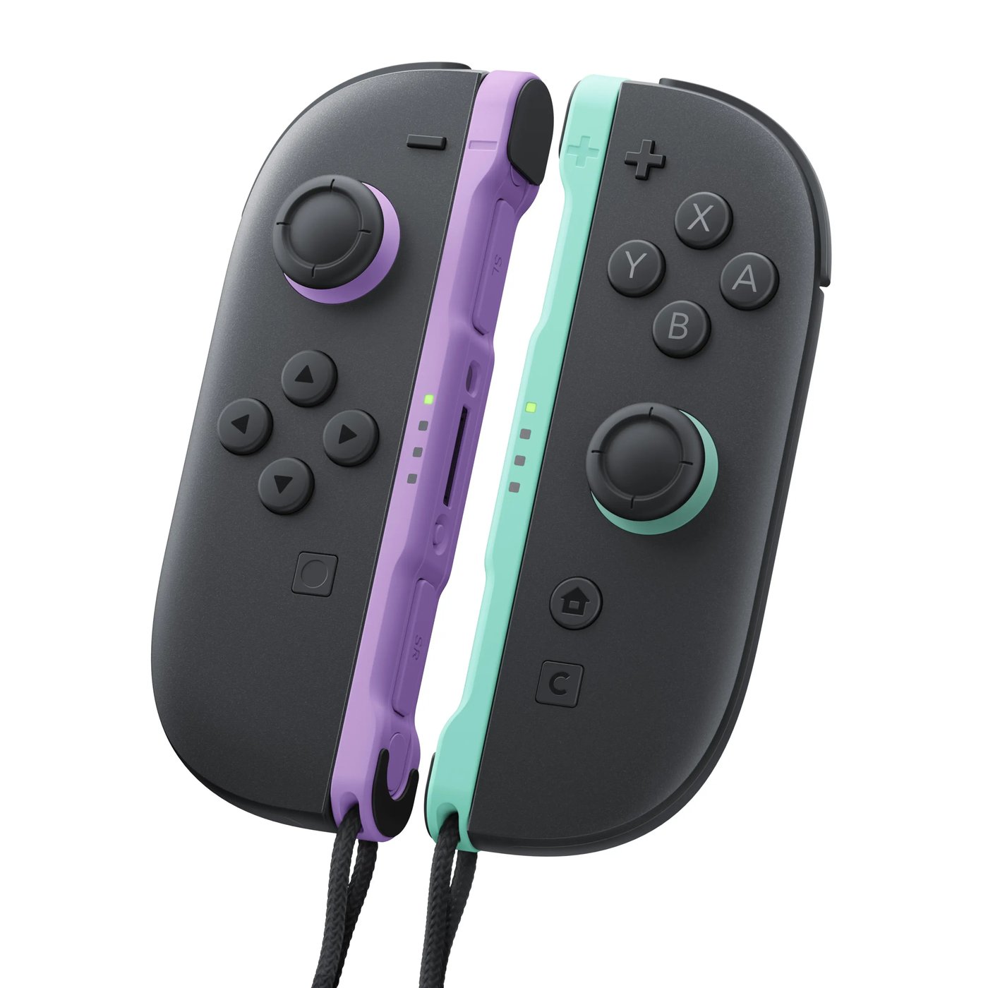 Nintendo Joy Con 2 Pair Lyselilla/lysegrønn