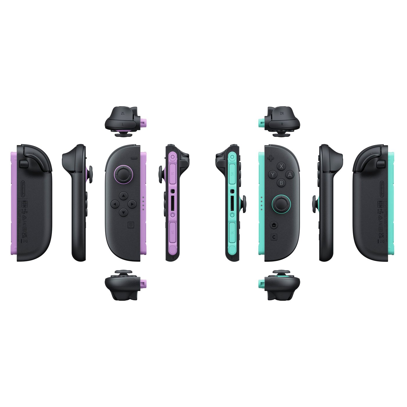 Nintendo Joy Con 2 Pair Lila/Grön