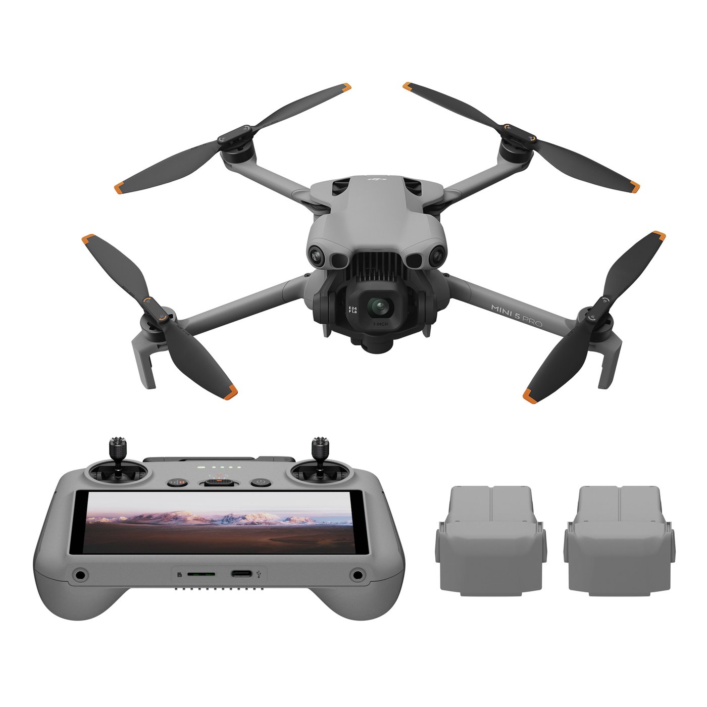 DJI Mini 5 Pro Fly More Combo med 50 MP 1-tumssensor