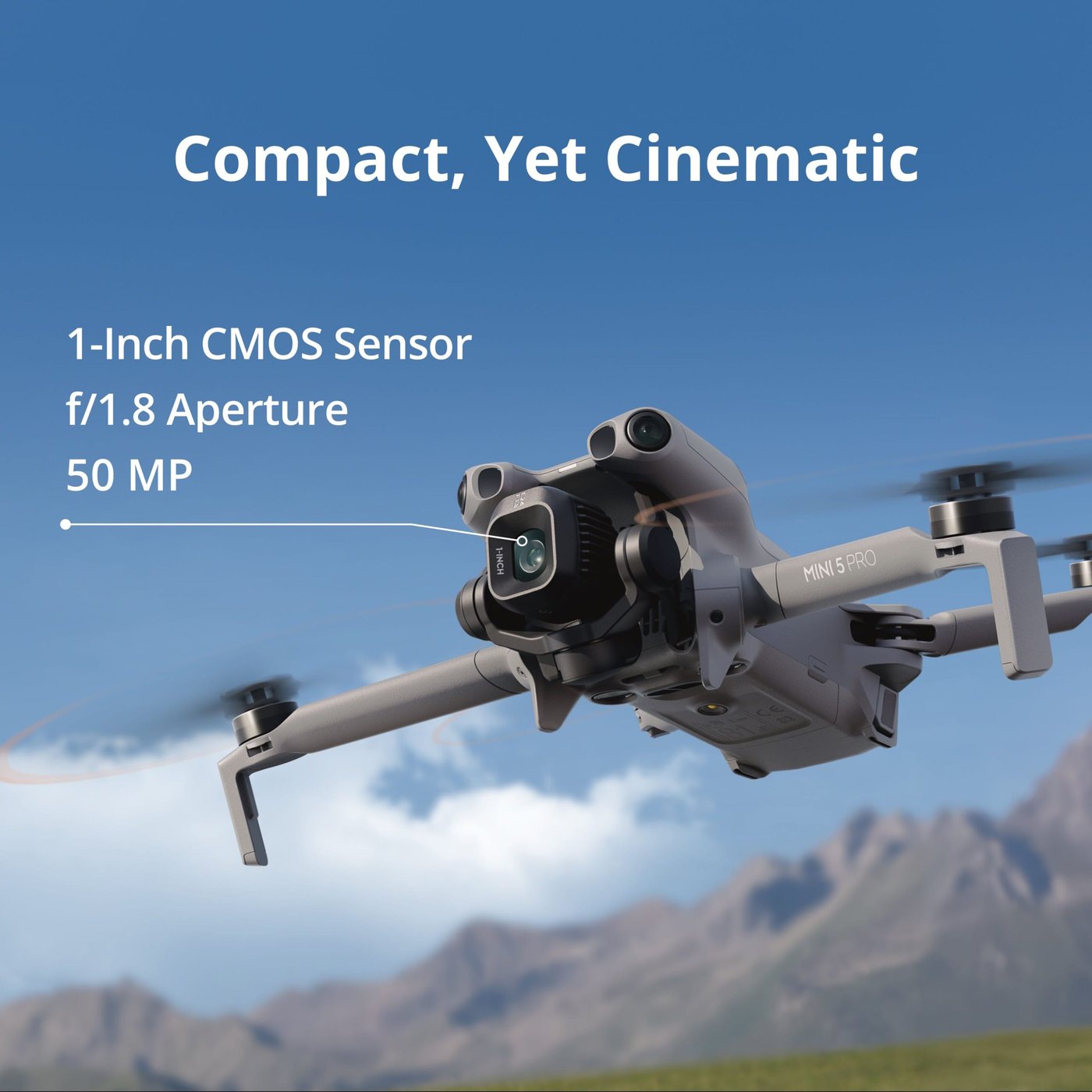 DJI Mini 5 Pro Fly More Combo – med 50 MP 1" sensor