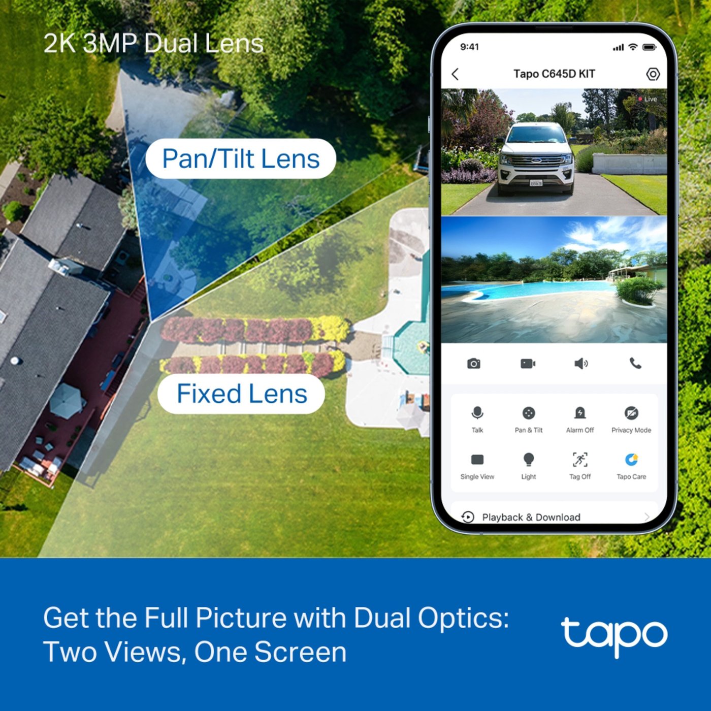 TP-link Tapo C645D KIT – Trådlös övervakningskamera utomhus