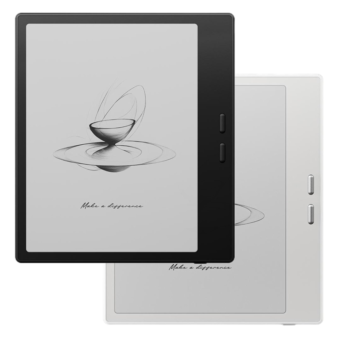 Onyx Boox Go 7 – 7" Android-lesebrett med svart-hvit E Ink-skjerm Vit