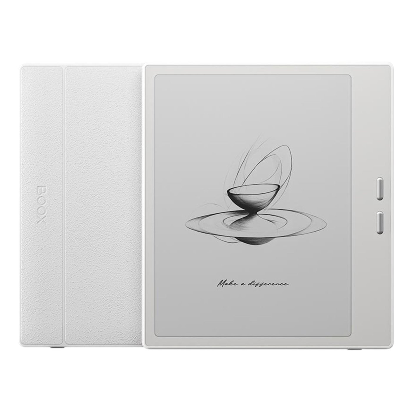 Onyx Boox Go 7 – 7" Android-lesebrett med svart-hvit E Ink-skjerm Vit