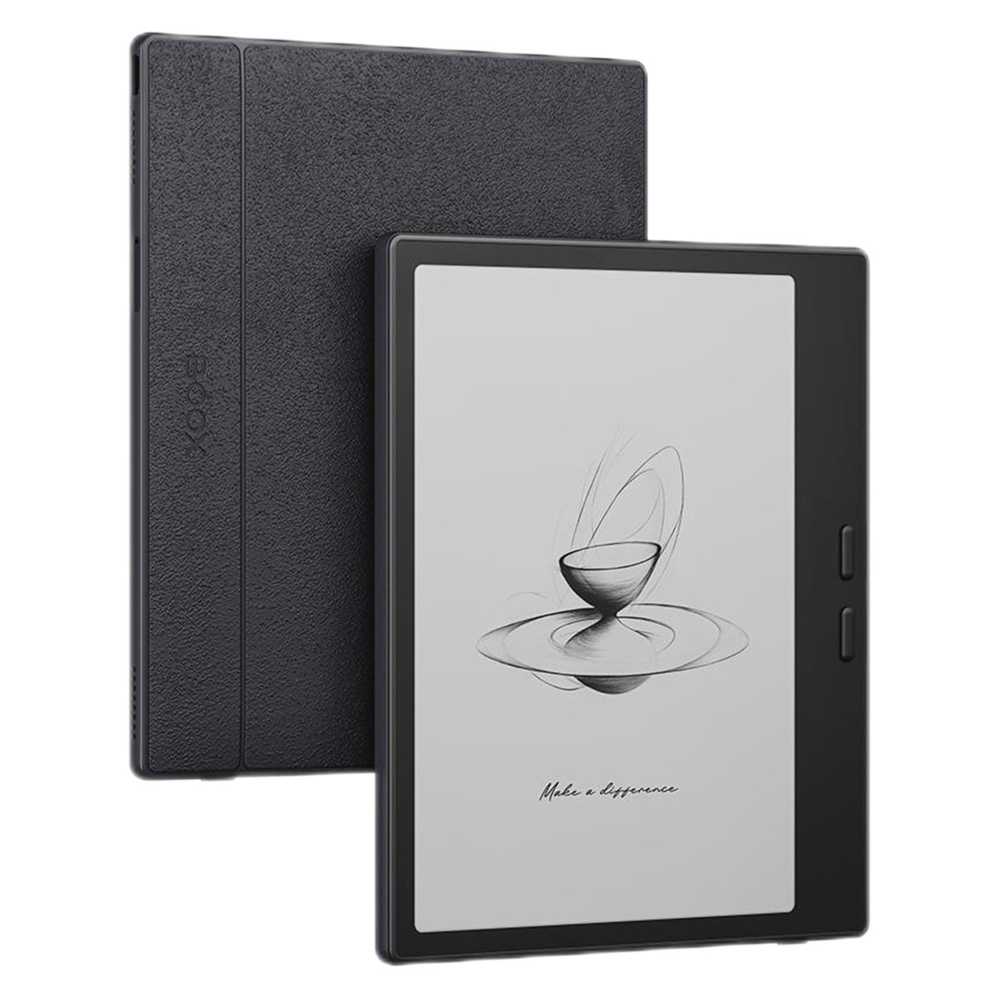 Onyx Boox Go 7 – 7" Android-lesebrett med svart-hvit E Ink-skjerm Svart