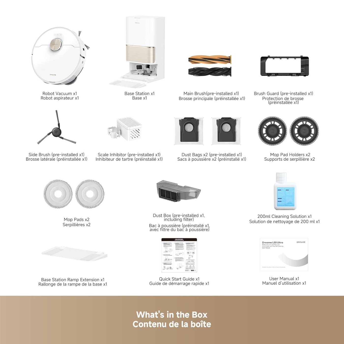 Dreame L50 Ultra – Robotdammsugare med basstation