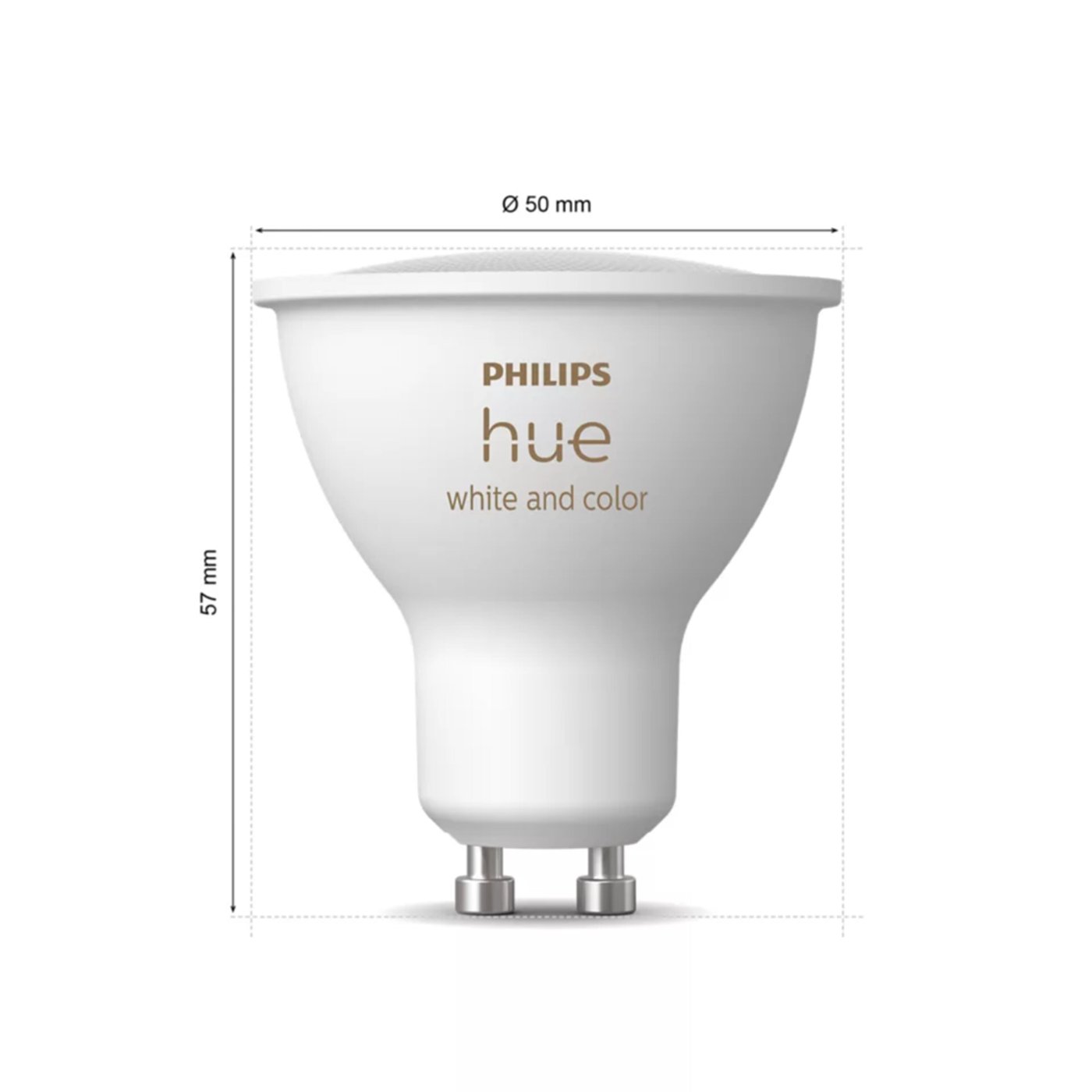 Philips Hue White & Color Ambiance GU10 – Startpakke med Bridge Pro