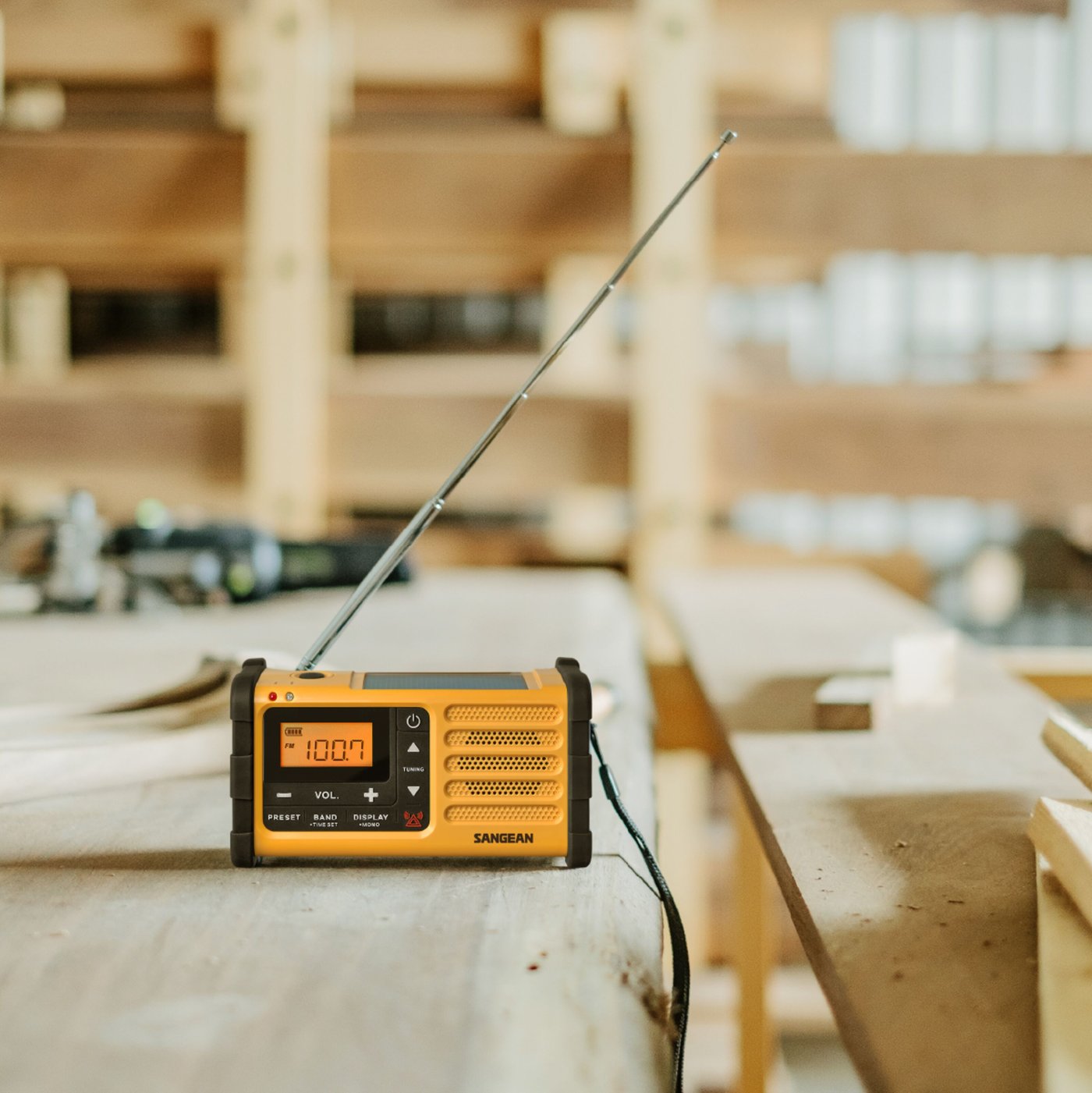 Sangean Vevradio för FM-signal USB-C