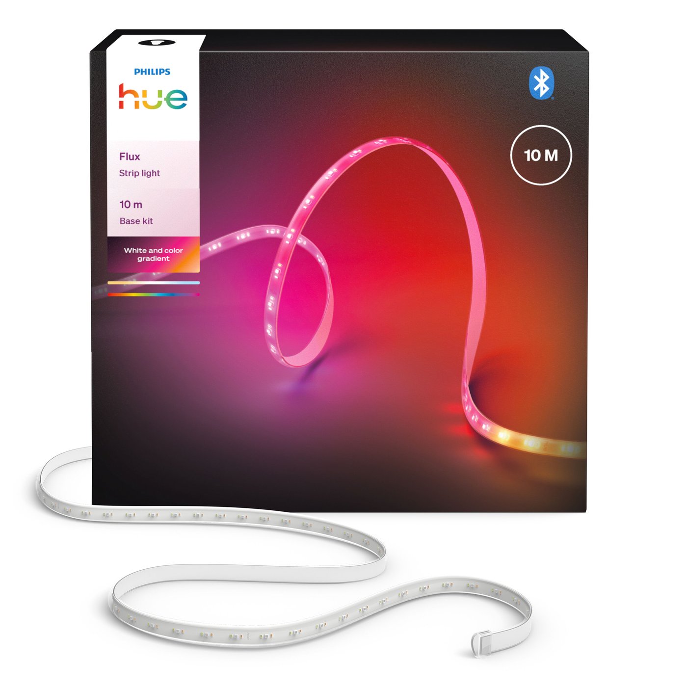 Philips Hue Flux LED‑list – Smart RGBW‑innendørsbelysning 10 m