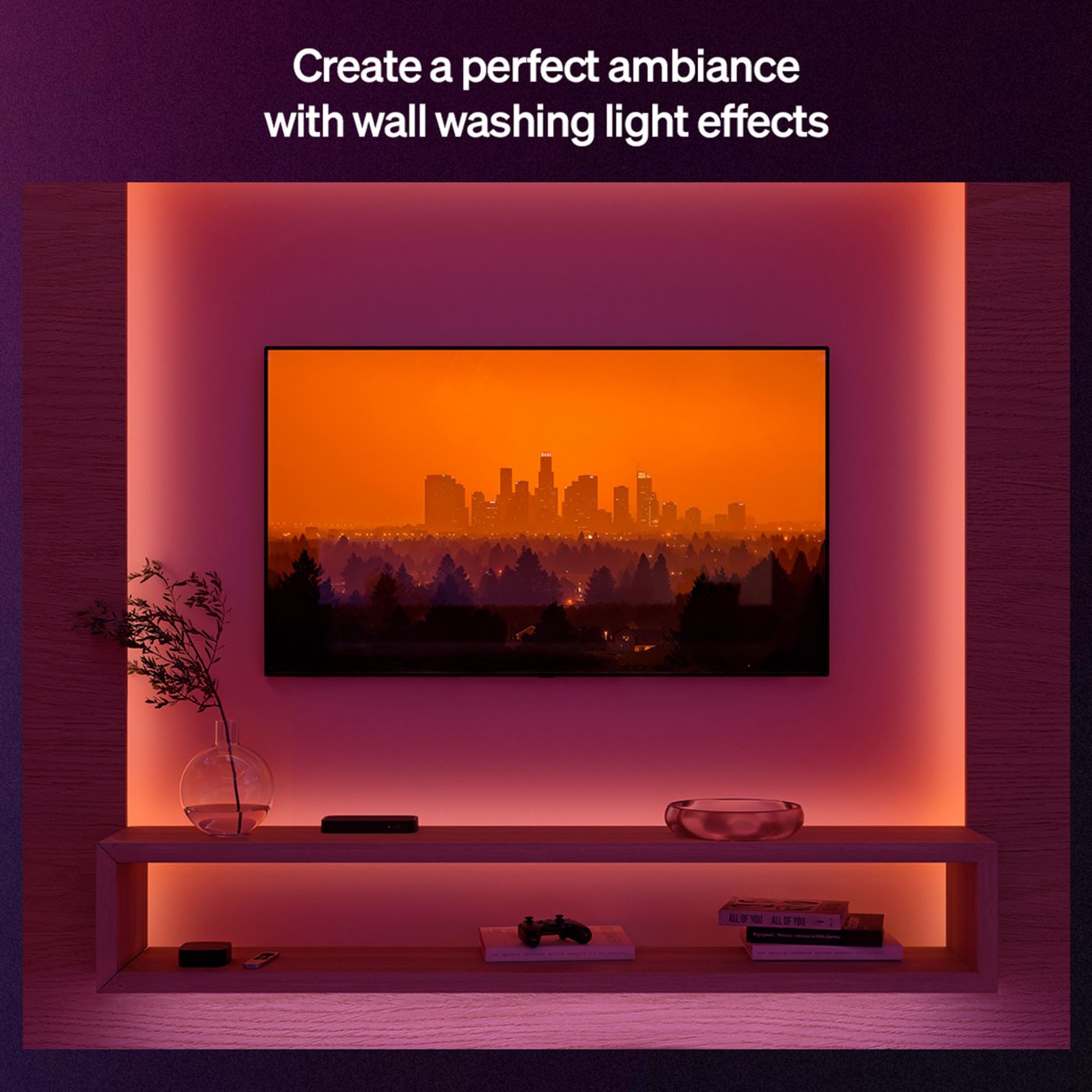 Philips Hue Flux LED-list – Smart RGBW belysning för inomhus 10 m
