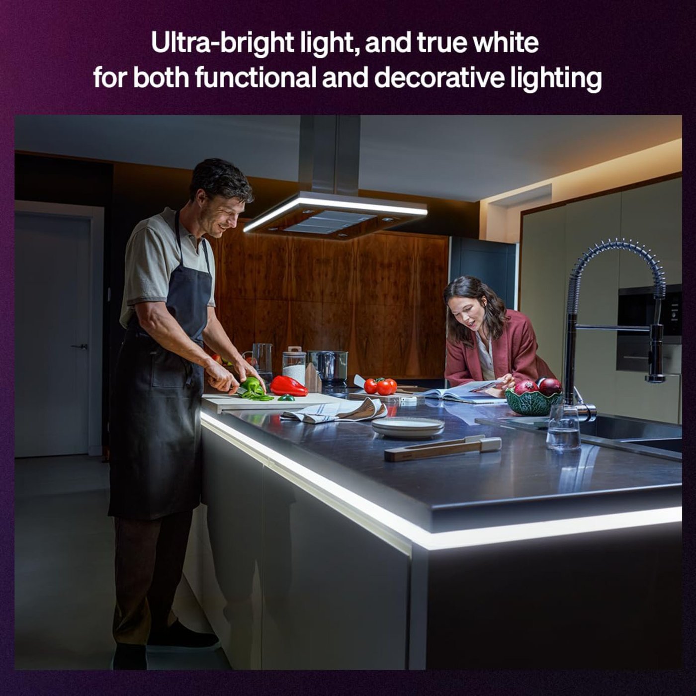 Philips Hue OmniGlow smart ljuslist med full färgskala