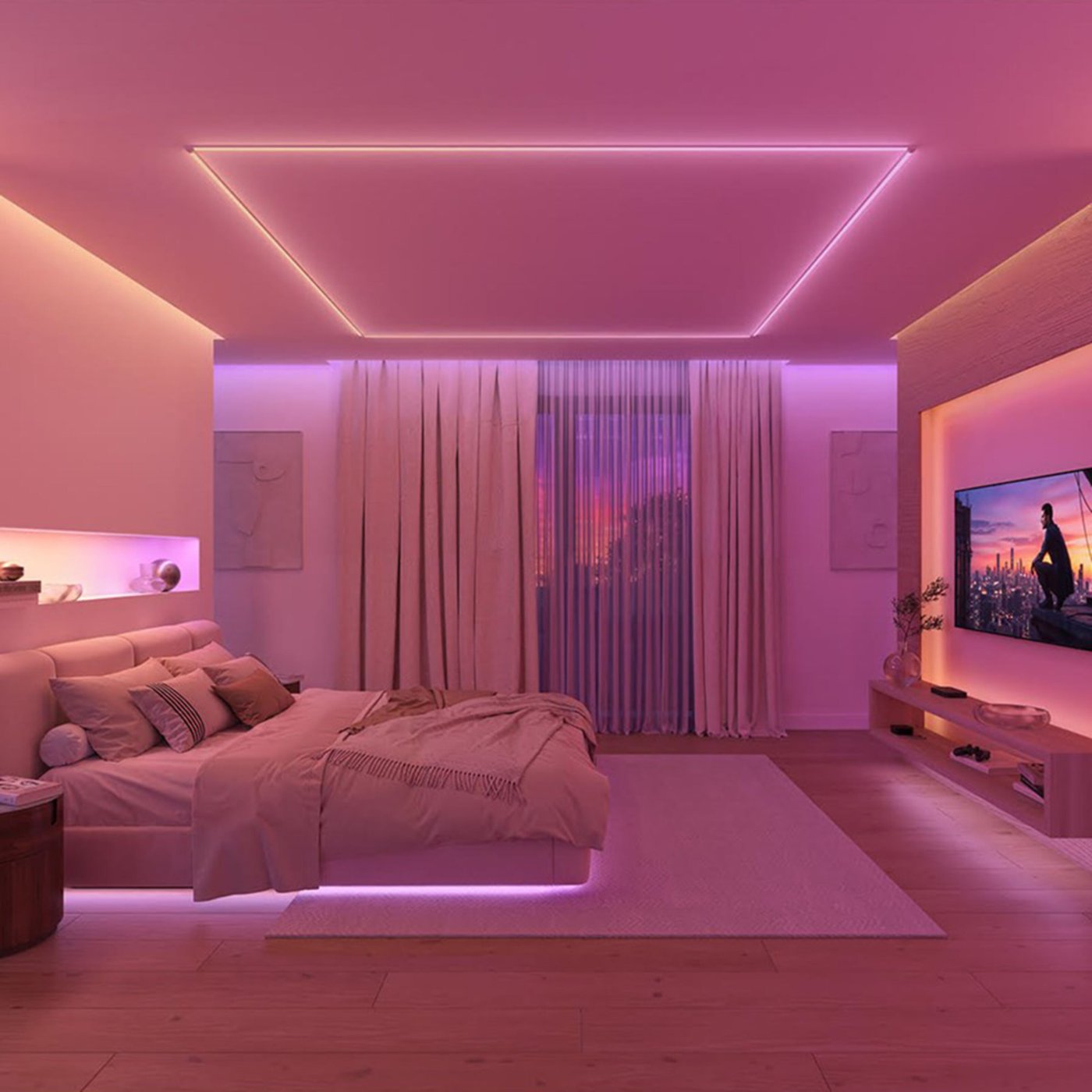 Philips Hue OmniGlow smart ljuslist med full färgskala