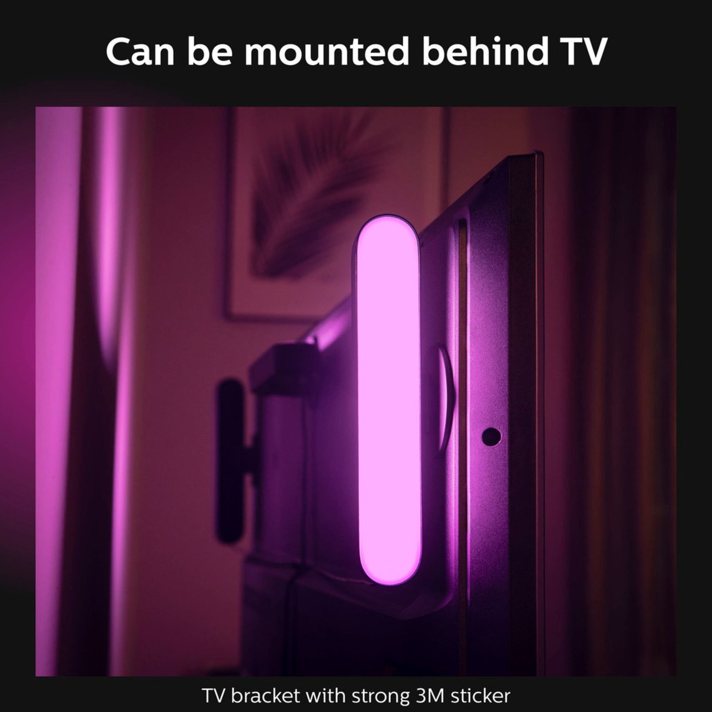 Philips Hue Play light bar – smart ljuslist, 2-pack Svart