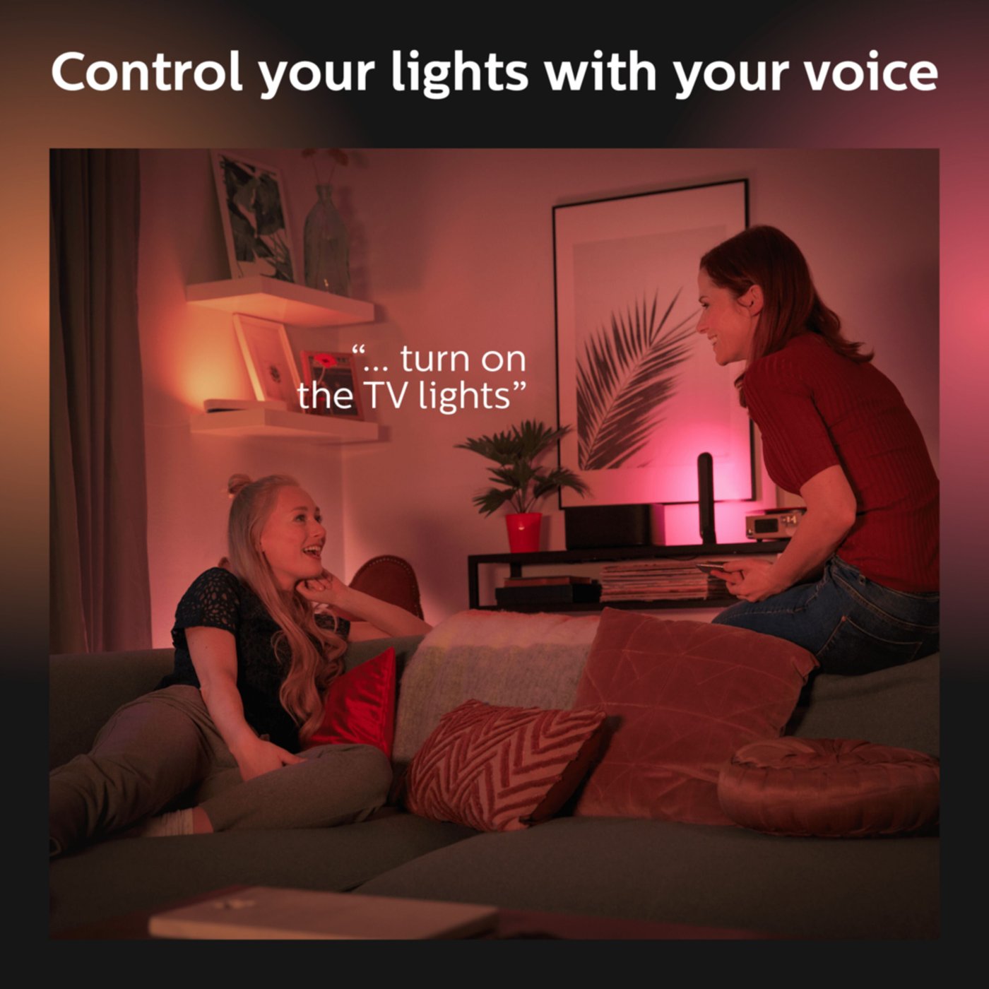 Philips Hue Play light bar – smart ljuslist, 2-pack Svart