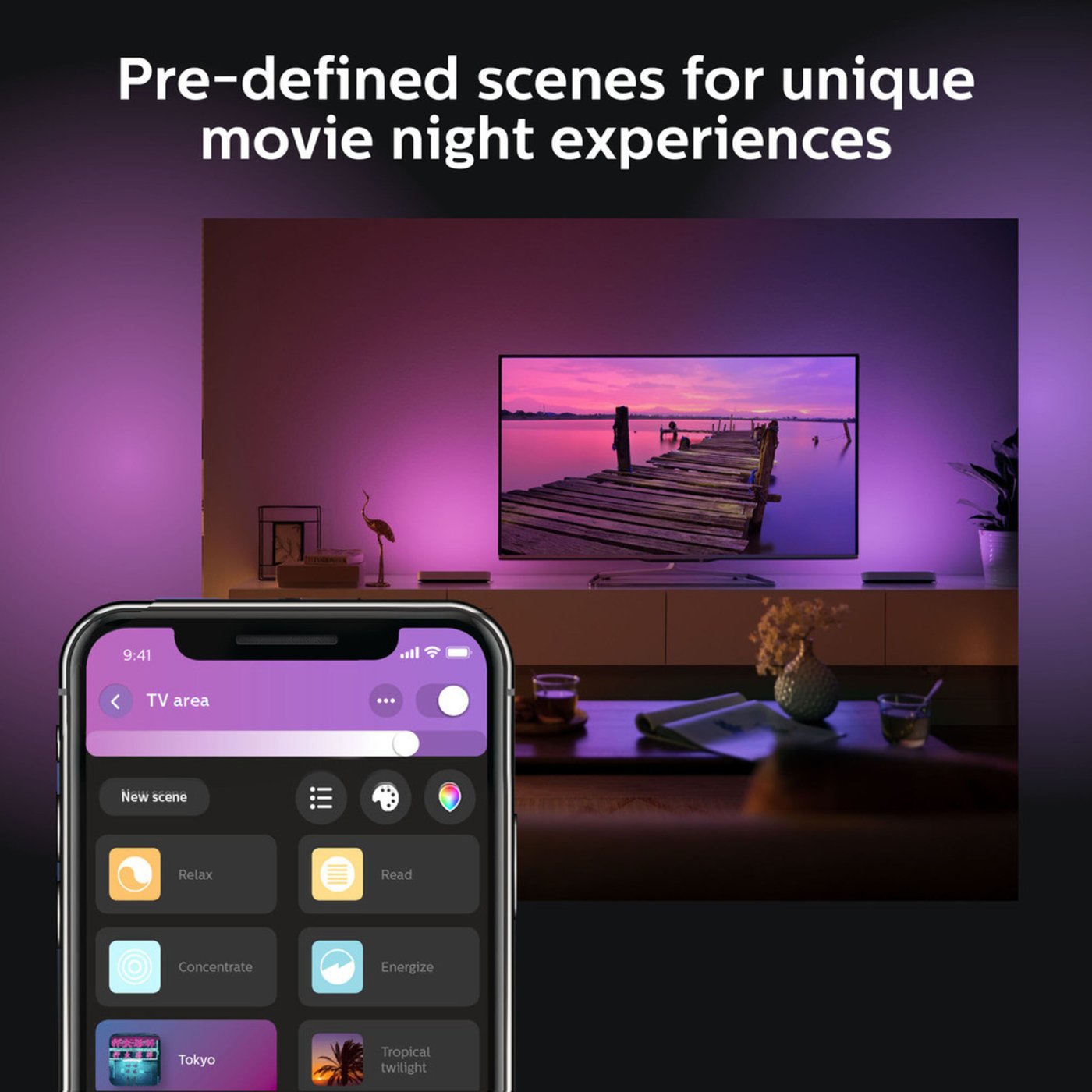 Philips Hue Play light bar – smart ljuslist, 2-pack Vit
