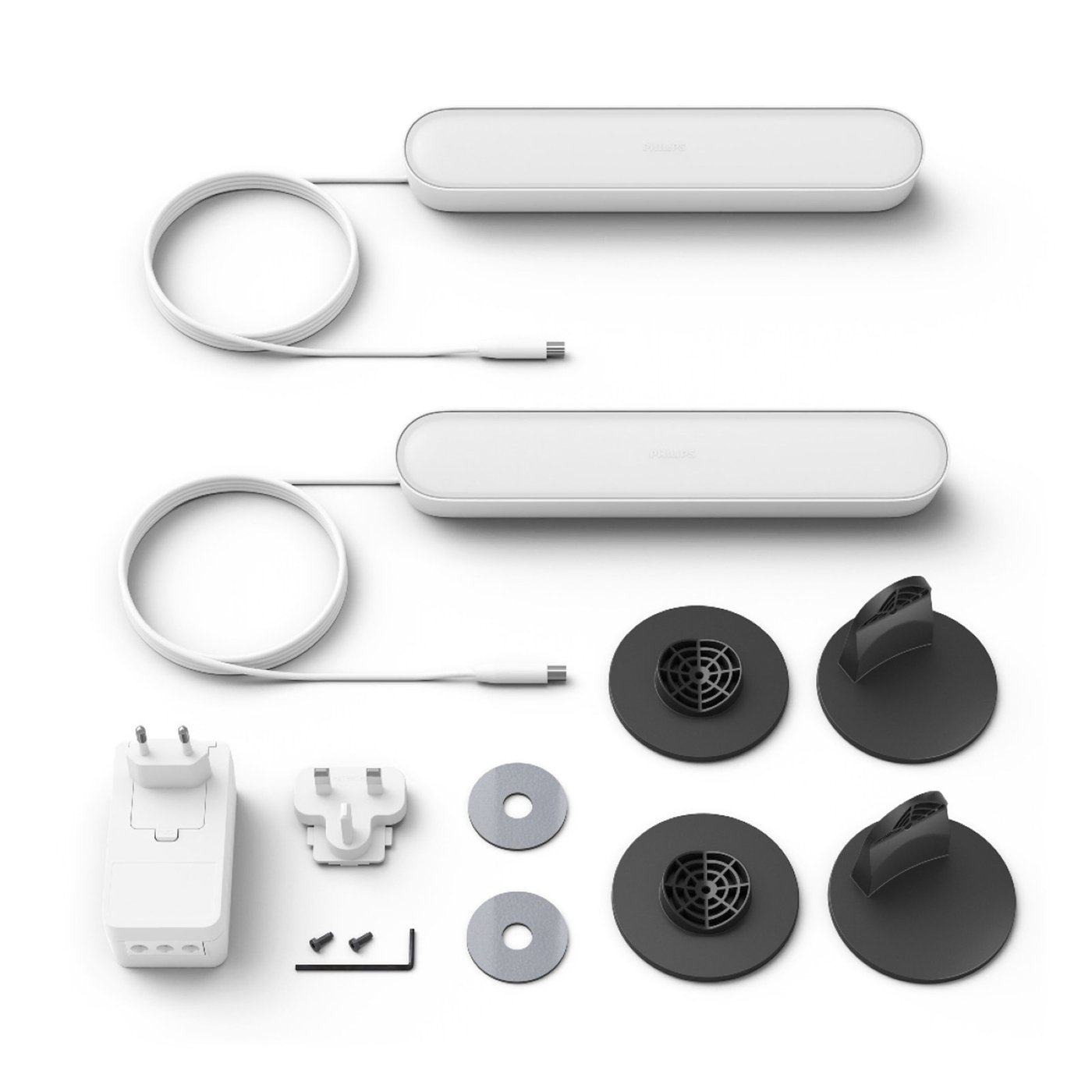 Philips Hue Play light bar – smart ljuslist, 2-pack Vit