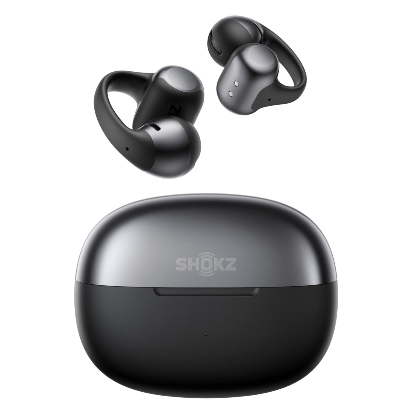 Shokz OpenDots One – Trådlösa öppna clip-on-hörlurar