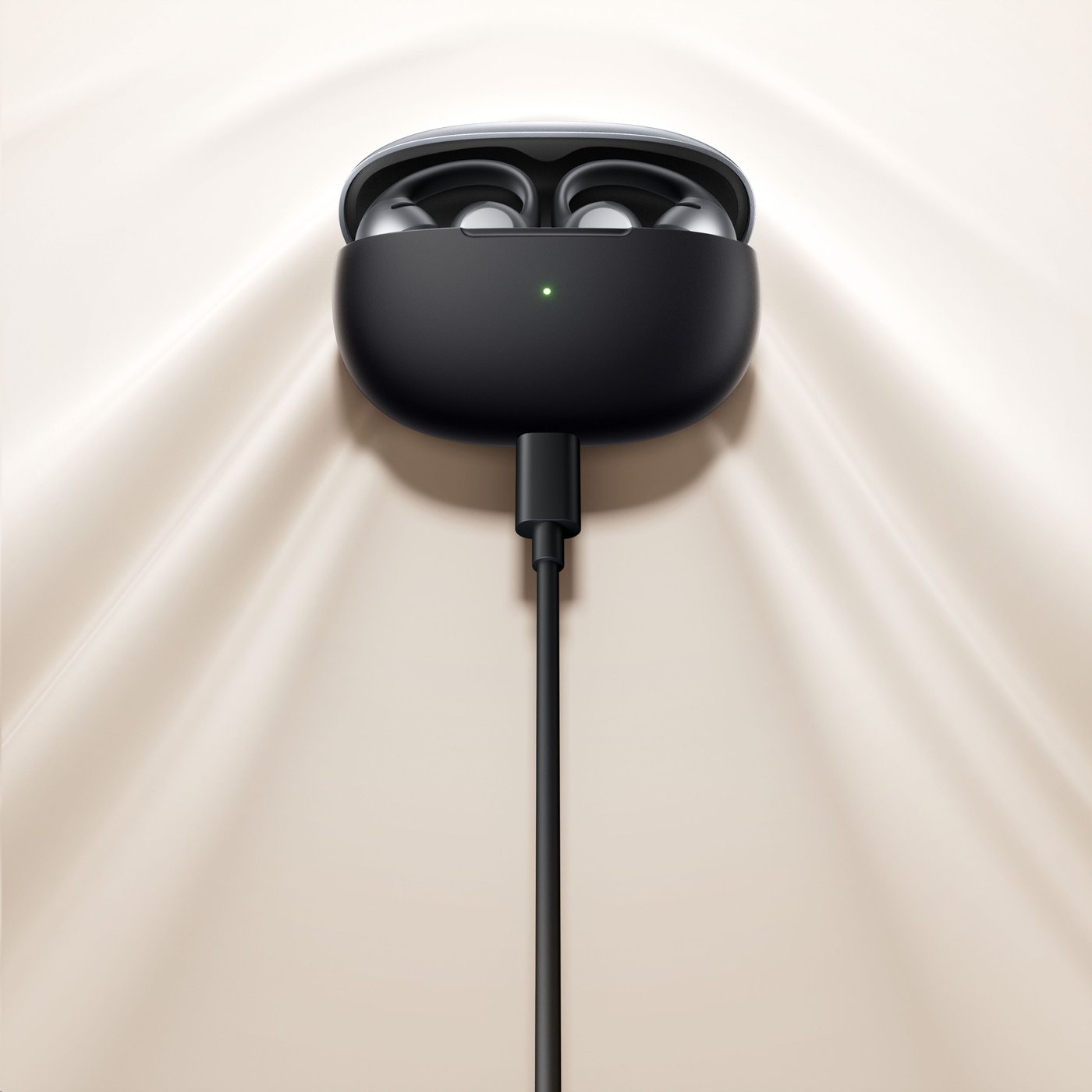 Shokz OpenDots One – trådløse åpne clip-on-hodetelefoner Svart