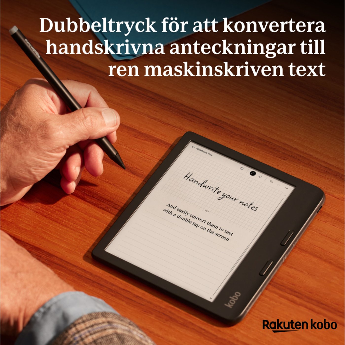 Kobo Stylus 2-penna Svart