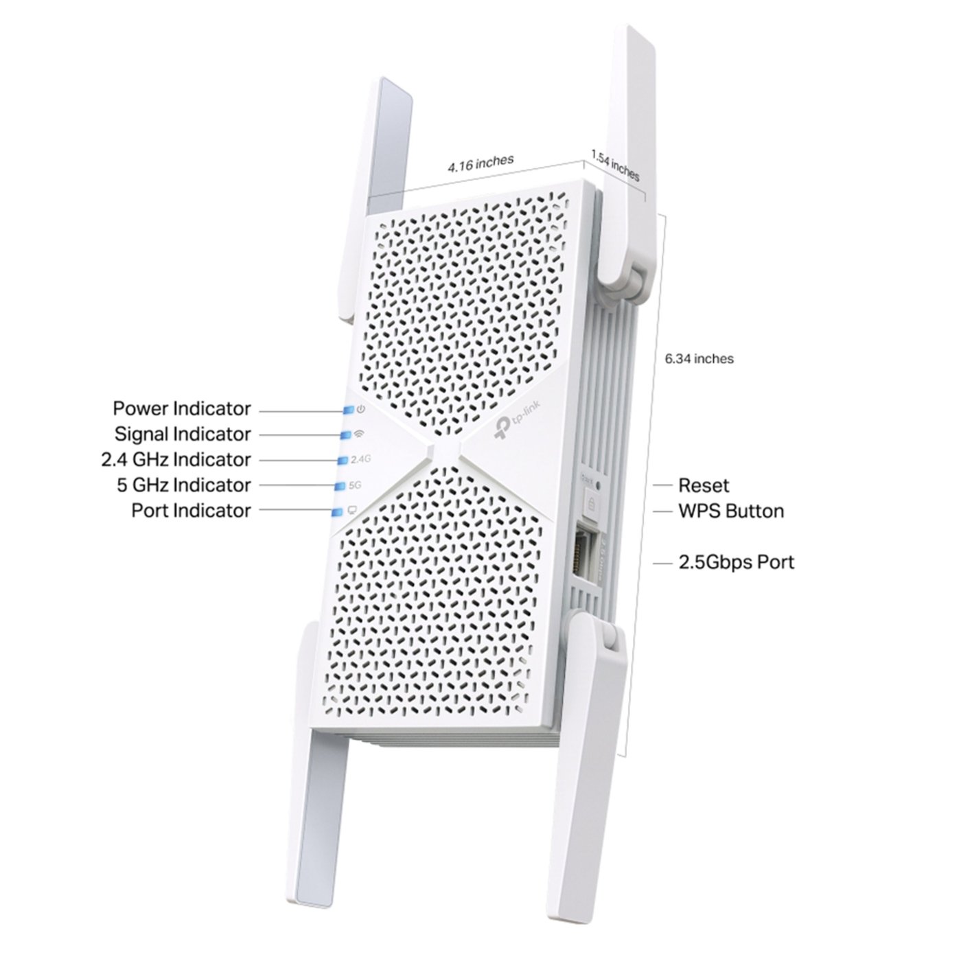 TP-link RE405BE Wifi-repeater BE6500