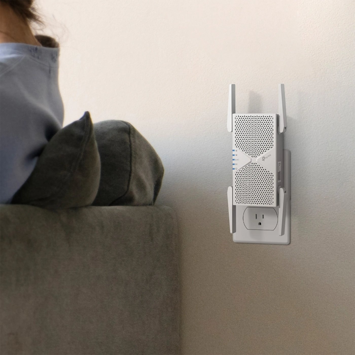 TP-Link RE405BE Wi-Fi 7-repeater BE6500 BE6500
