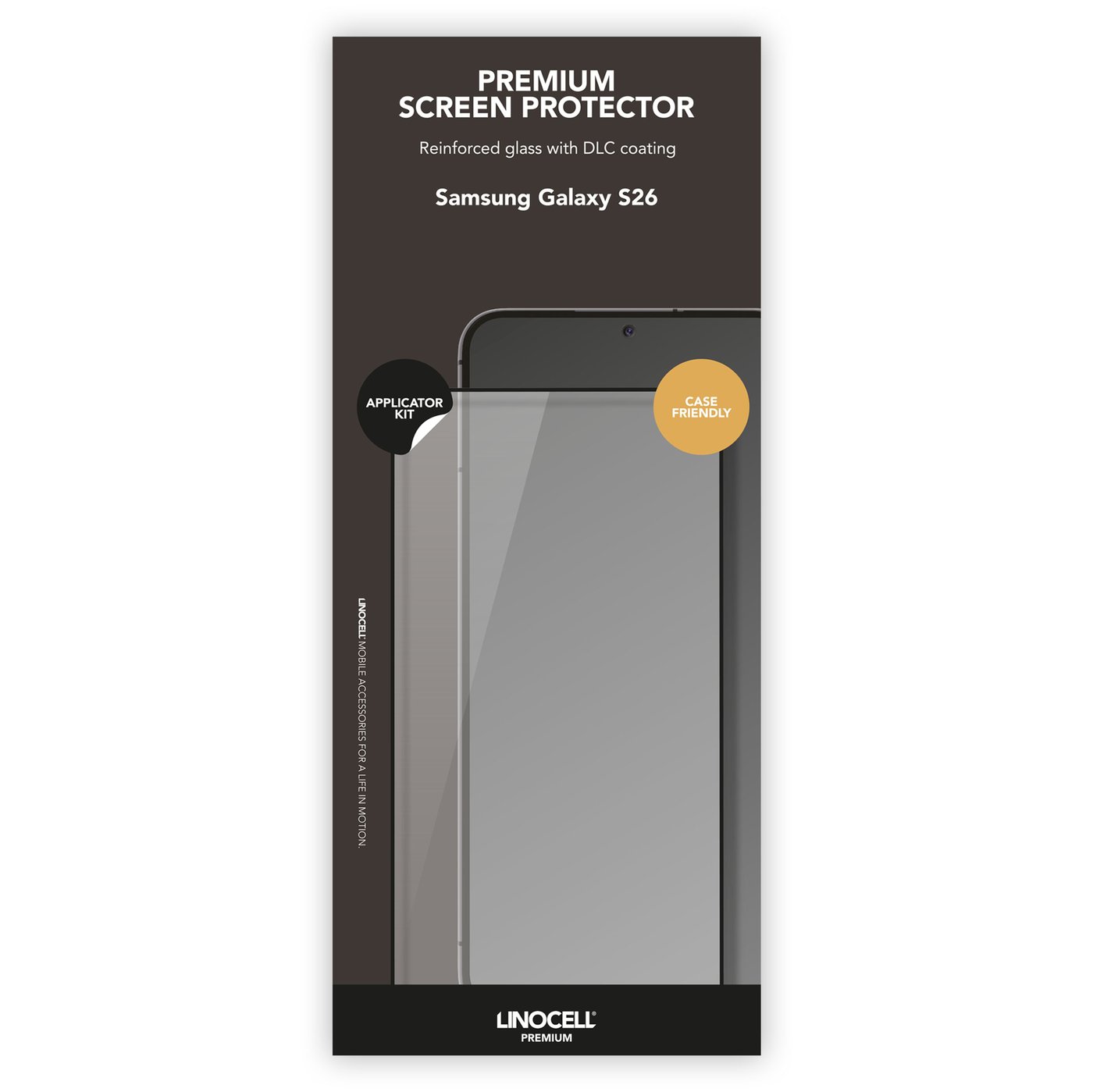 Linocell Premium Skjermbeskytter for Samsung Galaxy S26