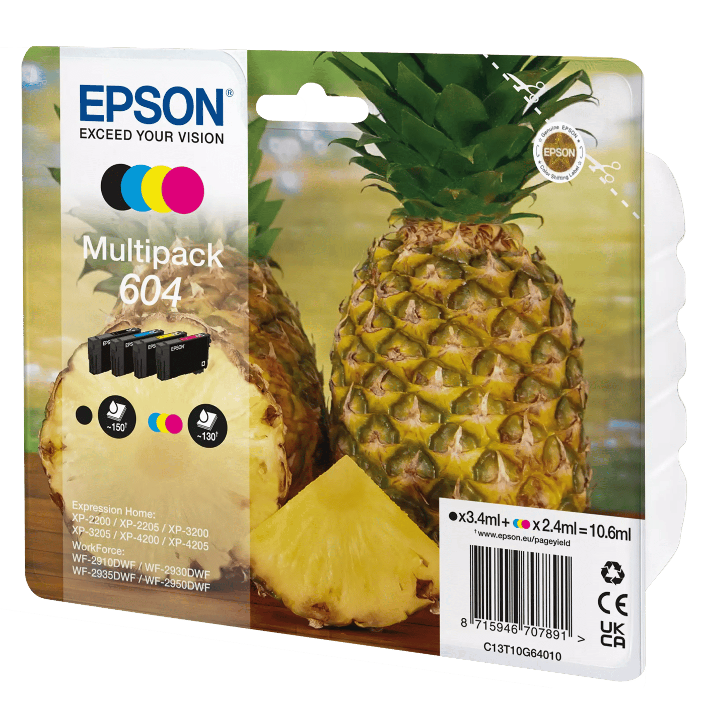 Epson 604 bläckpatroner i multipack Standard