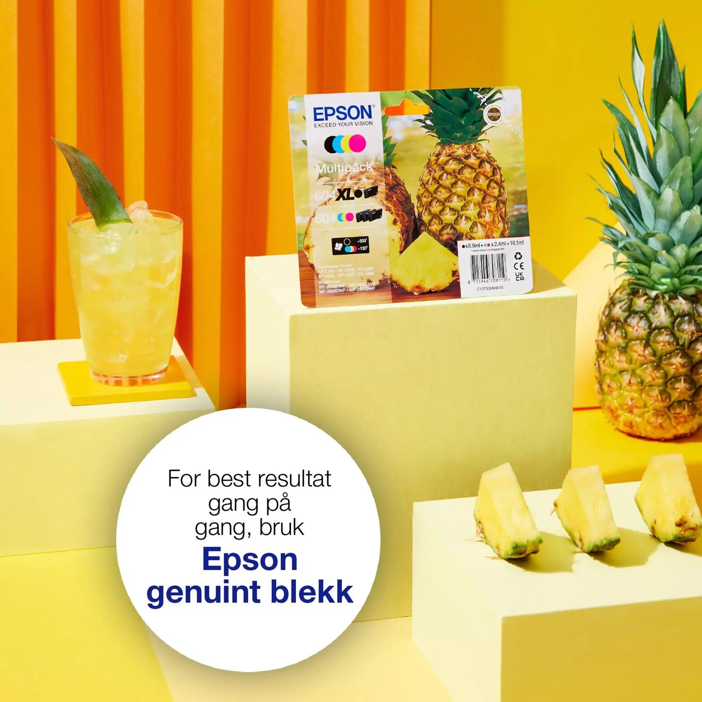 Epson 604 blekkpatroner i multipakke Standard
