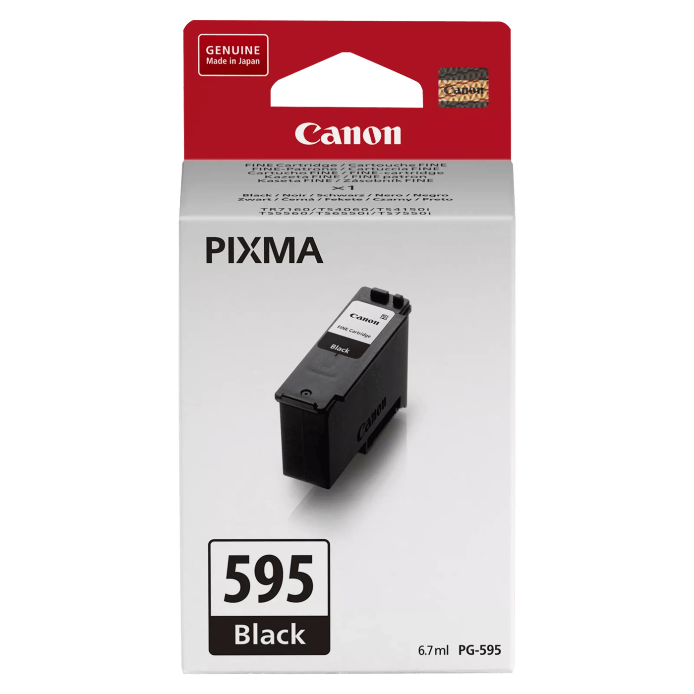 Canon PG-595 svart bläckpatron