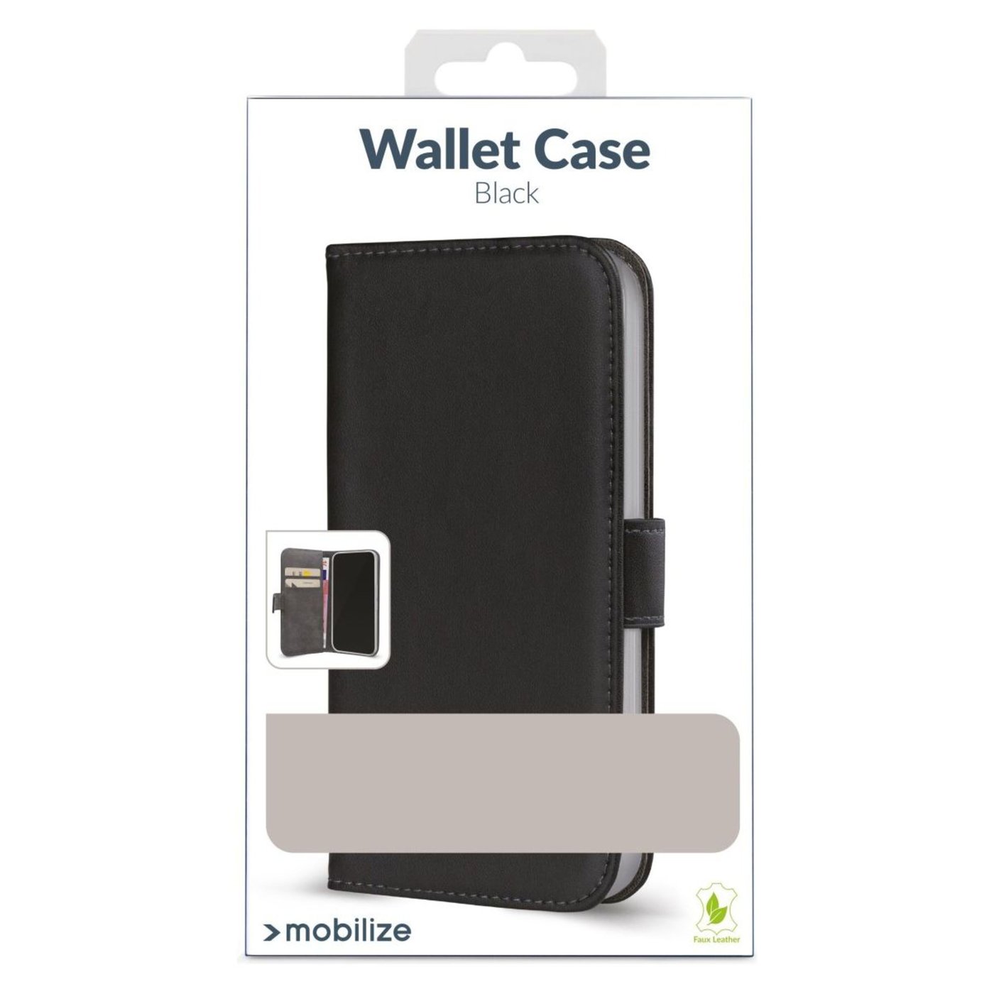 Mobilize Classic Gelly Wallet Book Case – Mobilskal för iPhone 15 Pro Svart