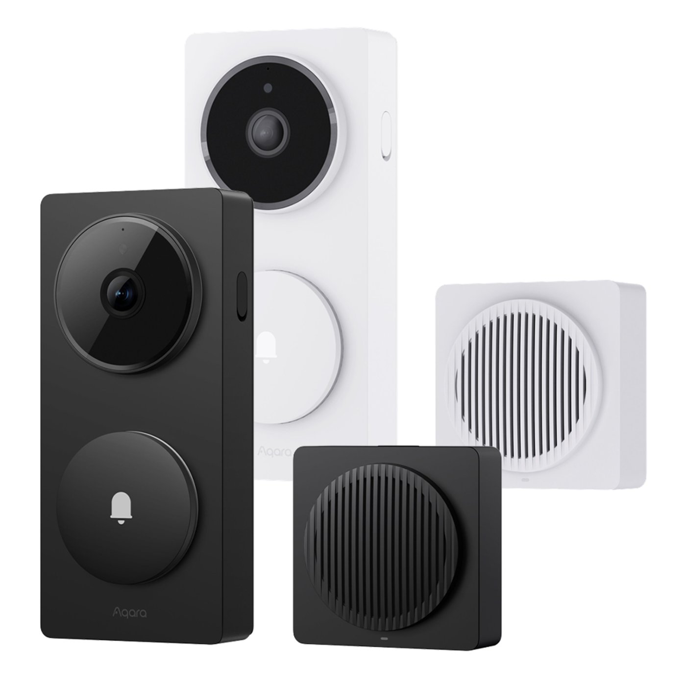 Aqara Doorbell Camera Hub G410 - smart dørklokke med hub Svart