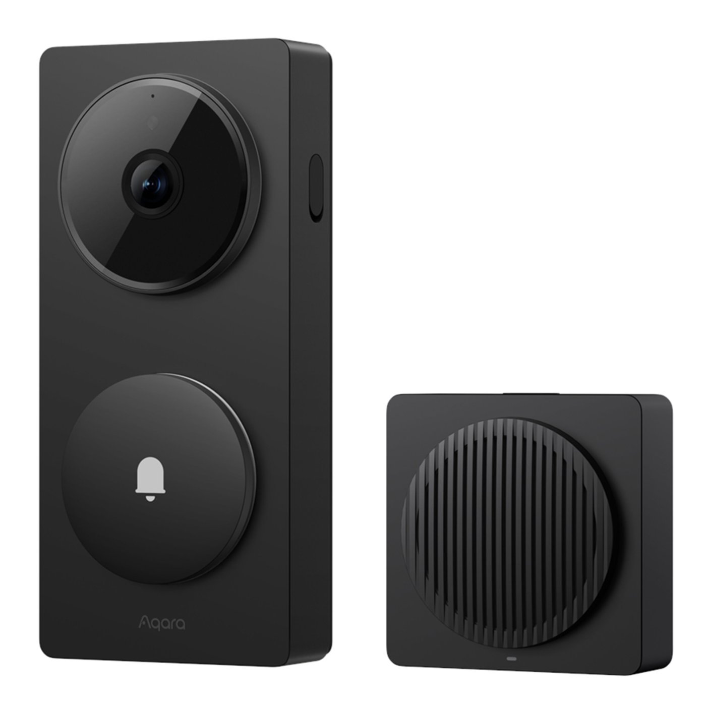 Aqara Doorbell Camera Hub G410 - smart dørklokke med hub Svart