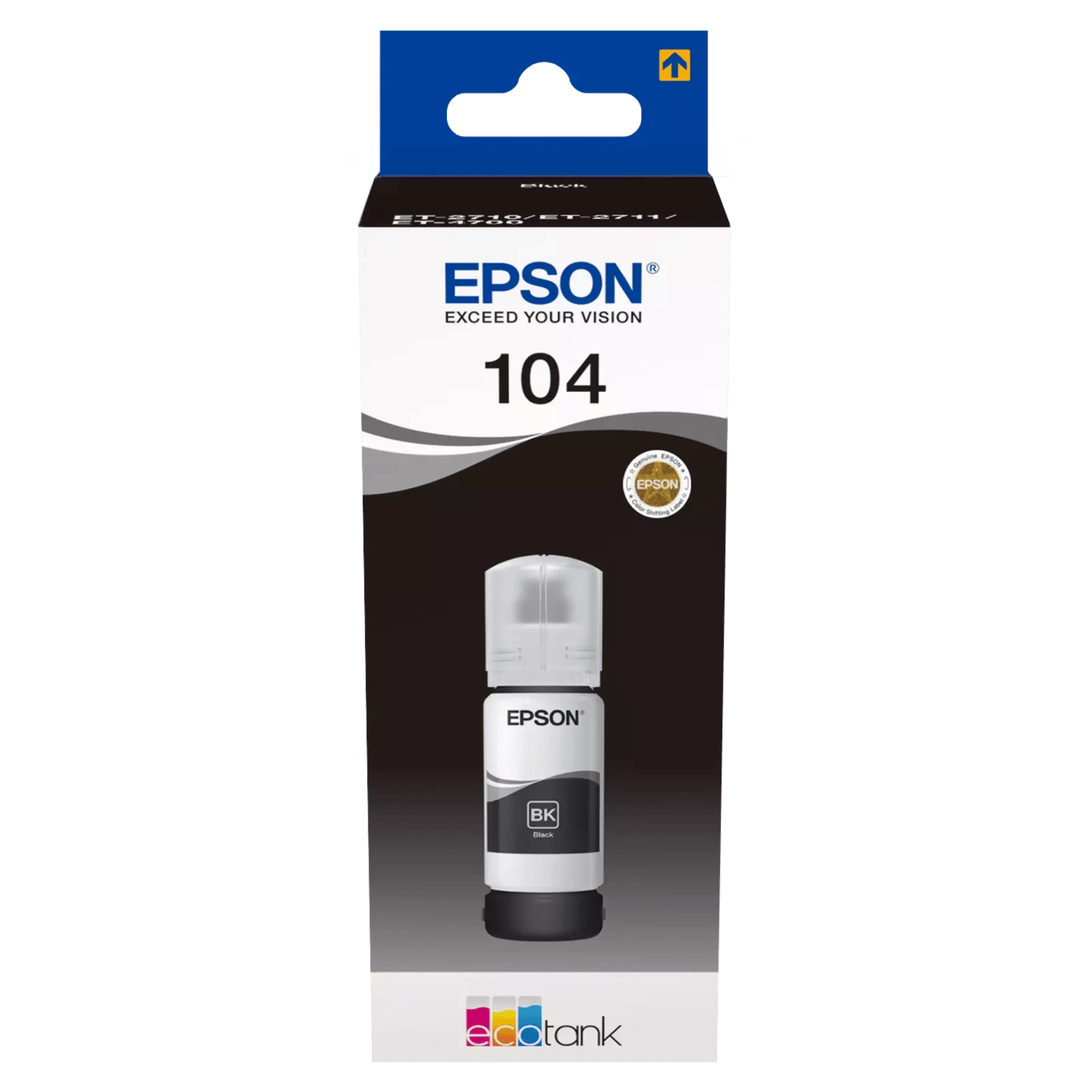 Epson 104 EcoTank blekkflaske 65 ml Svart