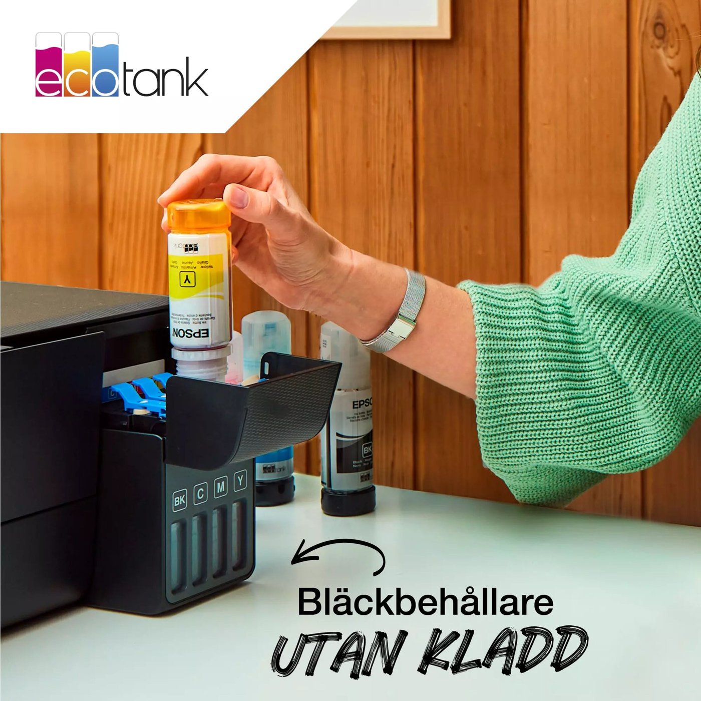 Epson 104 EcoTank bläckflaska 65 ml Svart