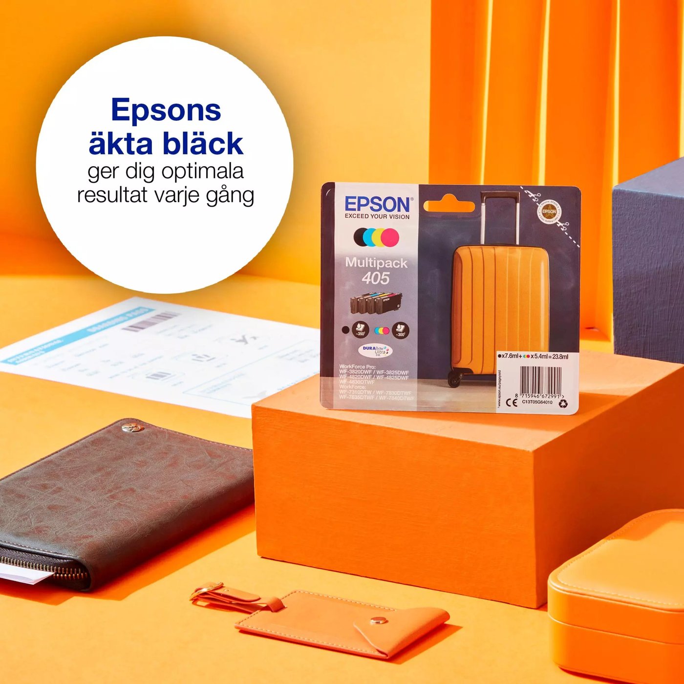 Epson 405 DURABrite Ultra bläckpatroner multipack Standard