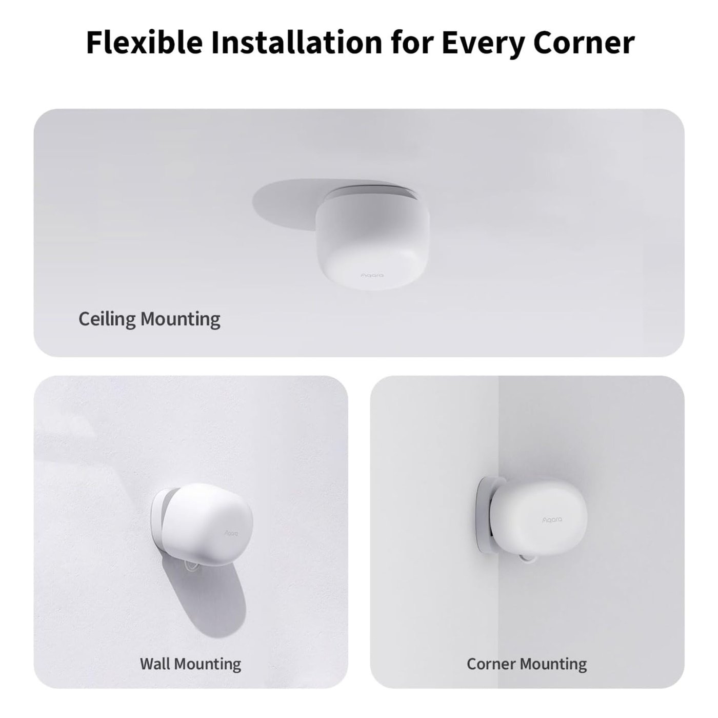 Aqara Presence Sensor FP1E – närvaro- och rörelsesensor