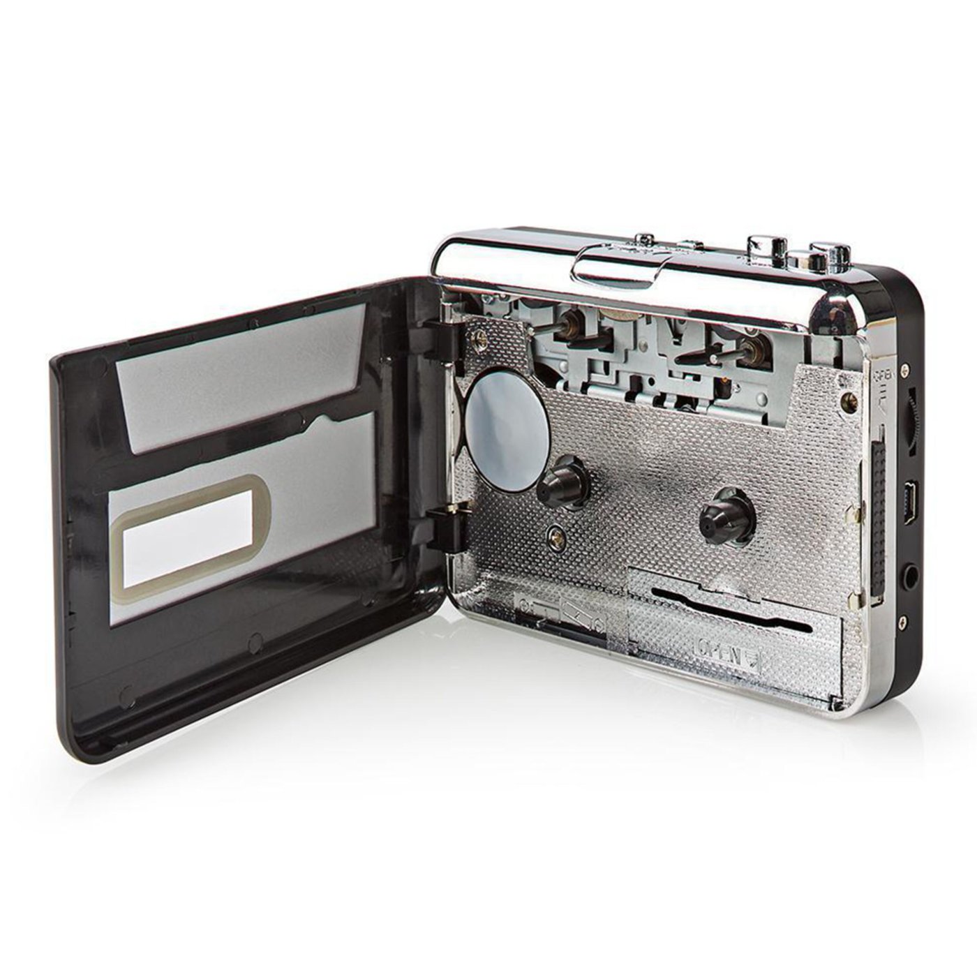 Nedis Kassett till MP3-omvandlare, bärbar Grå