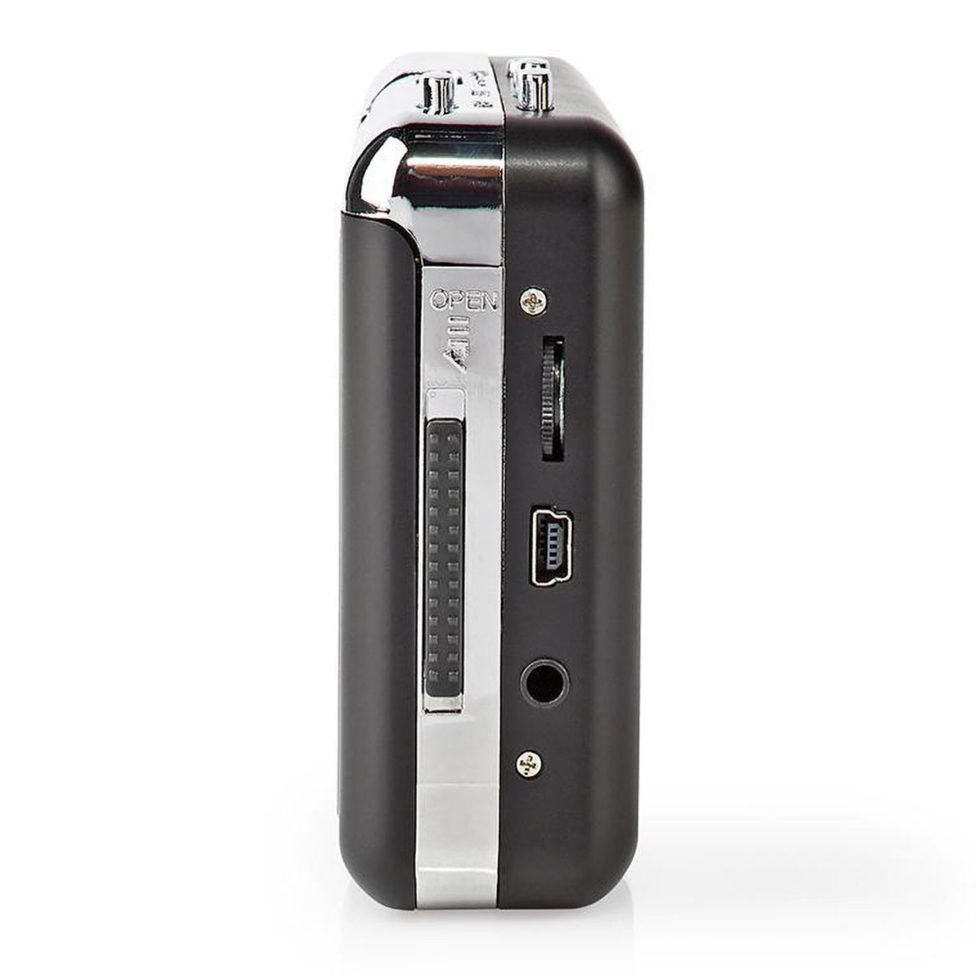 Nedis Kassett till MP3-omvandlare, bärbar Grå