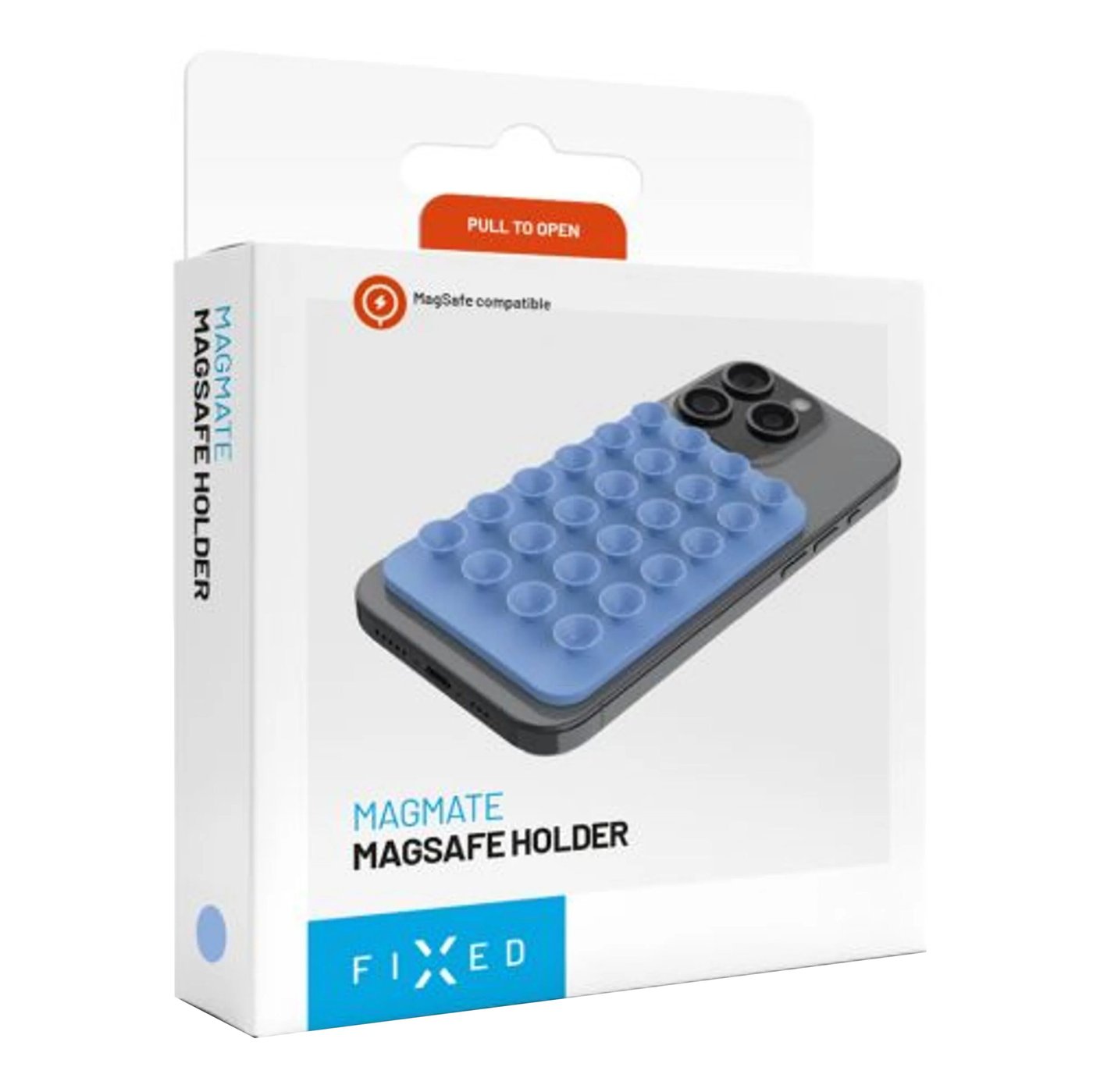 Fixed MagMate MagSafe sugkoppshållare med magnetfäste Blå