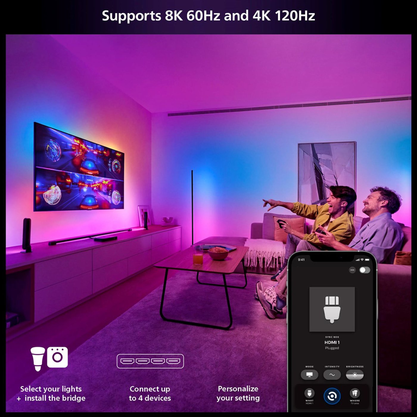 Philips Hue Play HDMI Sync Box 8K Gen 2