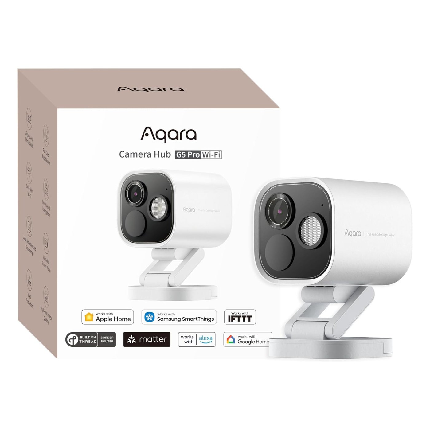 Aqara Camera Hub G5 Pro WiFi Hvit