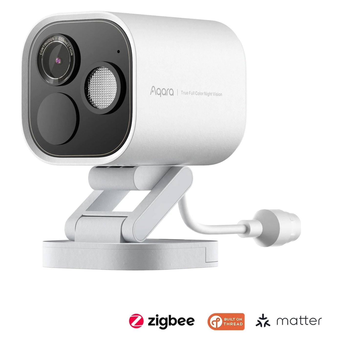 Aqara Aqara Camera Hub G5 Pro (PoE) – Overvåkingskamera med innebygd smarthub Vit