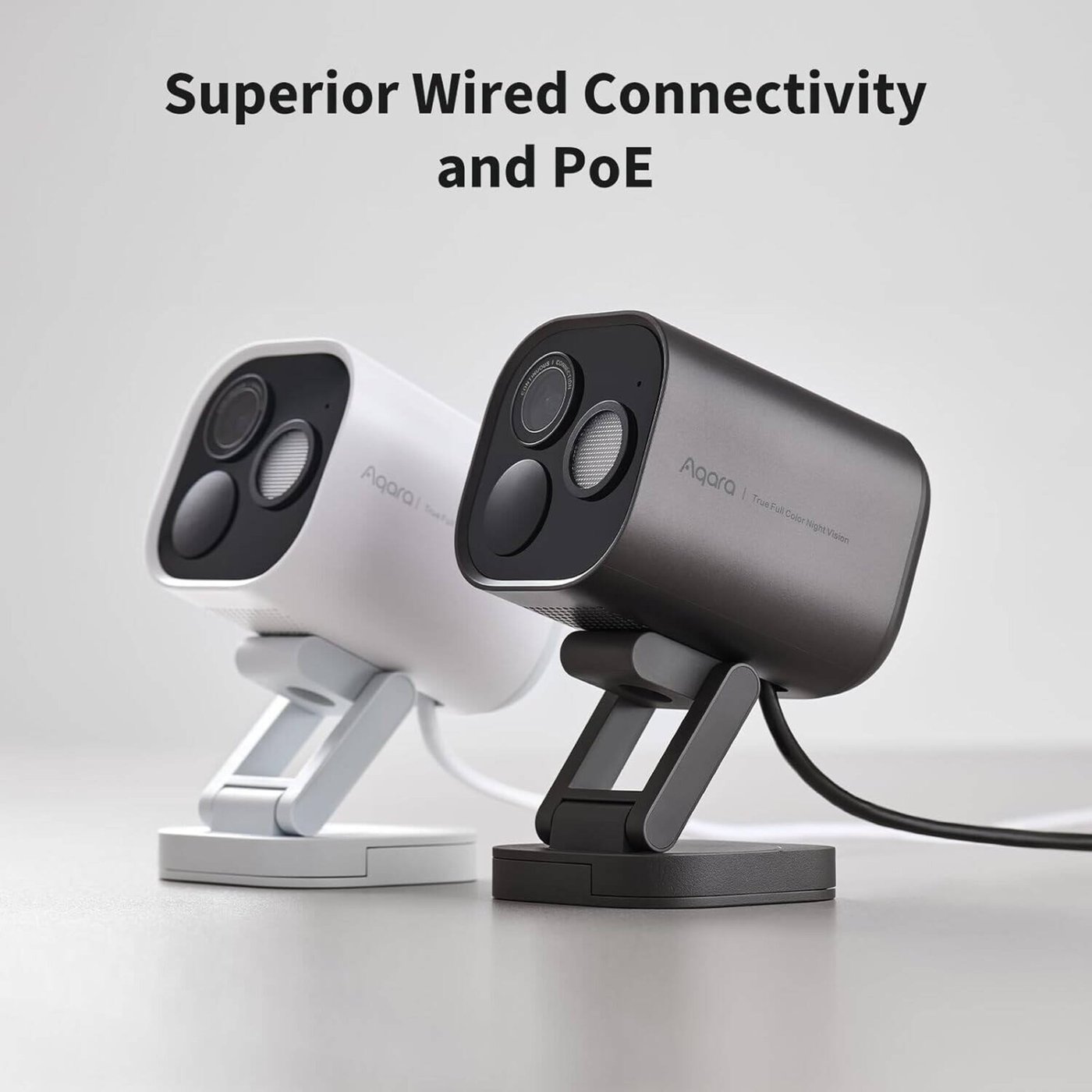 Aqara Aqara Camera Hub G5 Pro (PoE) – Overvåkingskamera med innebygd smarthub Vit