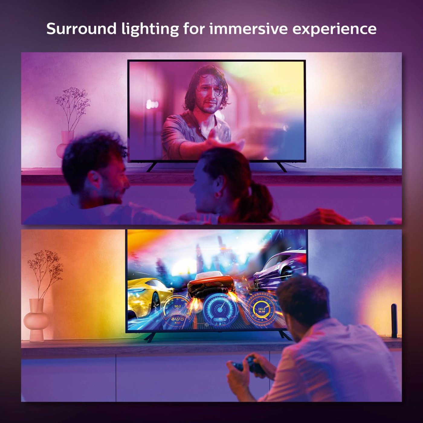 Philips Hue Play Gradient Lightstrip for TV 65"