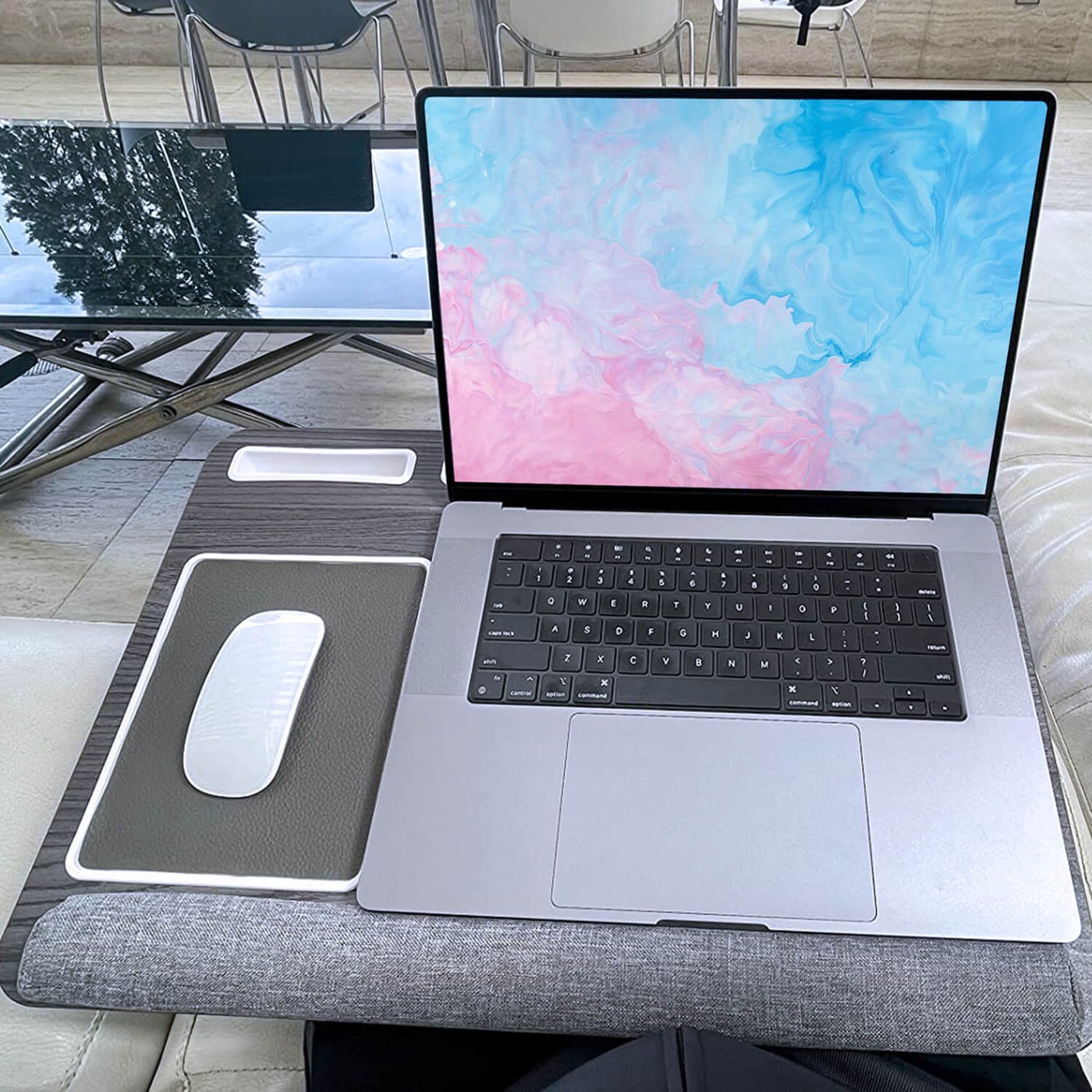 Desire2 Laptopställ för knät Vänsterhänt