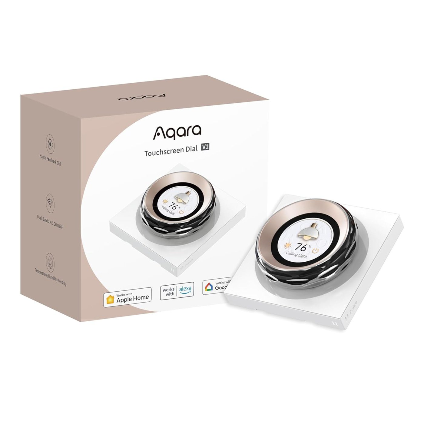 Aqara Touchscreen Dial V1 EU – smart strömbrytare med pekskärm