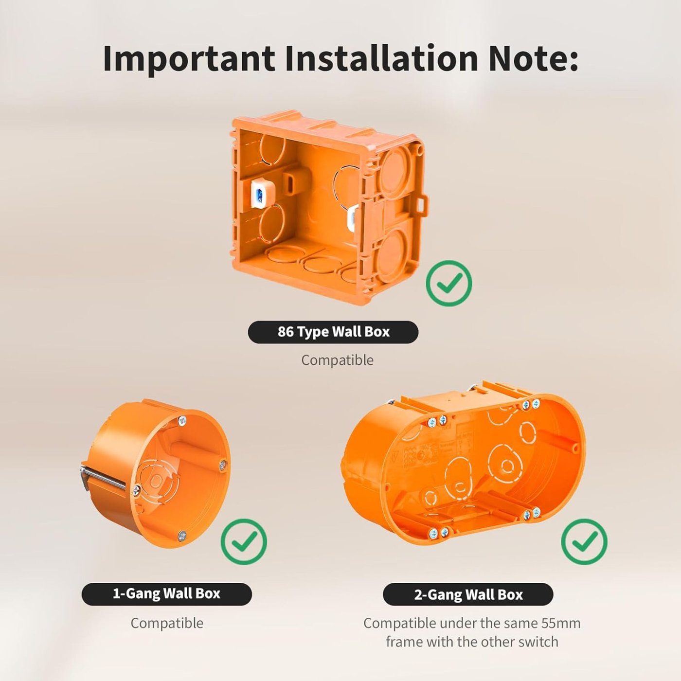 Aqara Light Switch H2 EU – smart strömbrytare med 1 kanal Vit