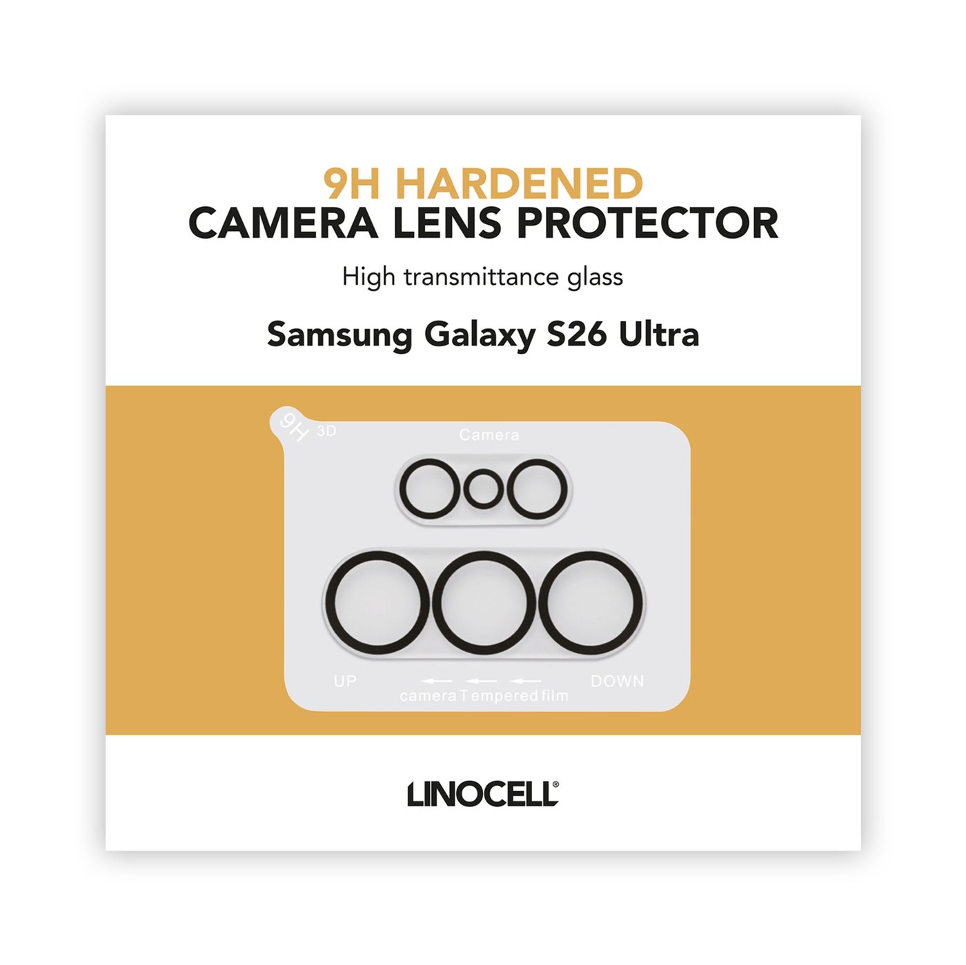 Linocell Beskytter for kameralinsen på Galaxy S26 Ultra